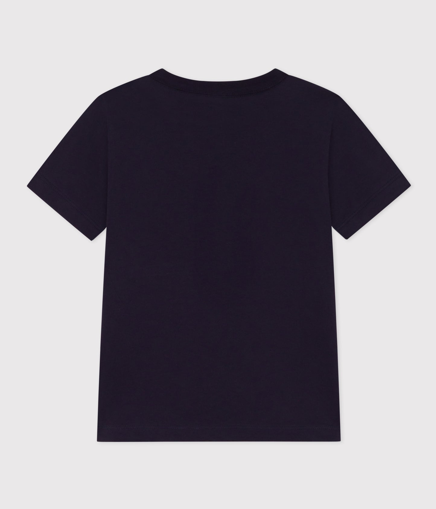 Mørkeblå t-shirt med lomme