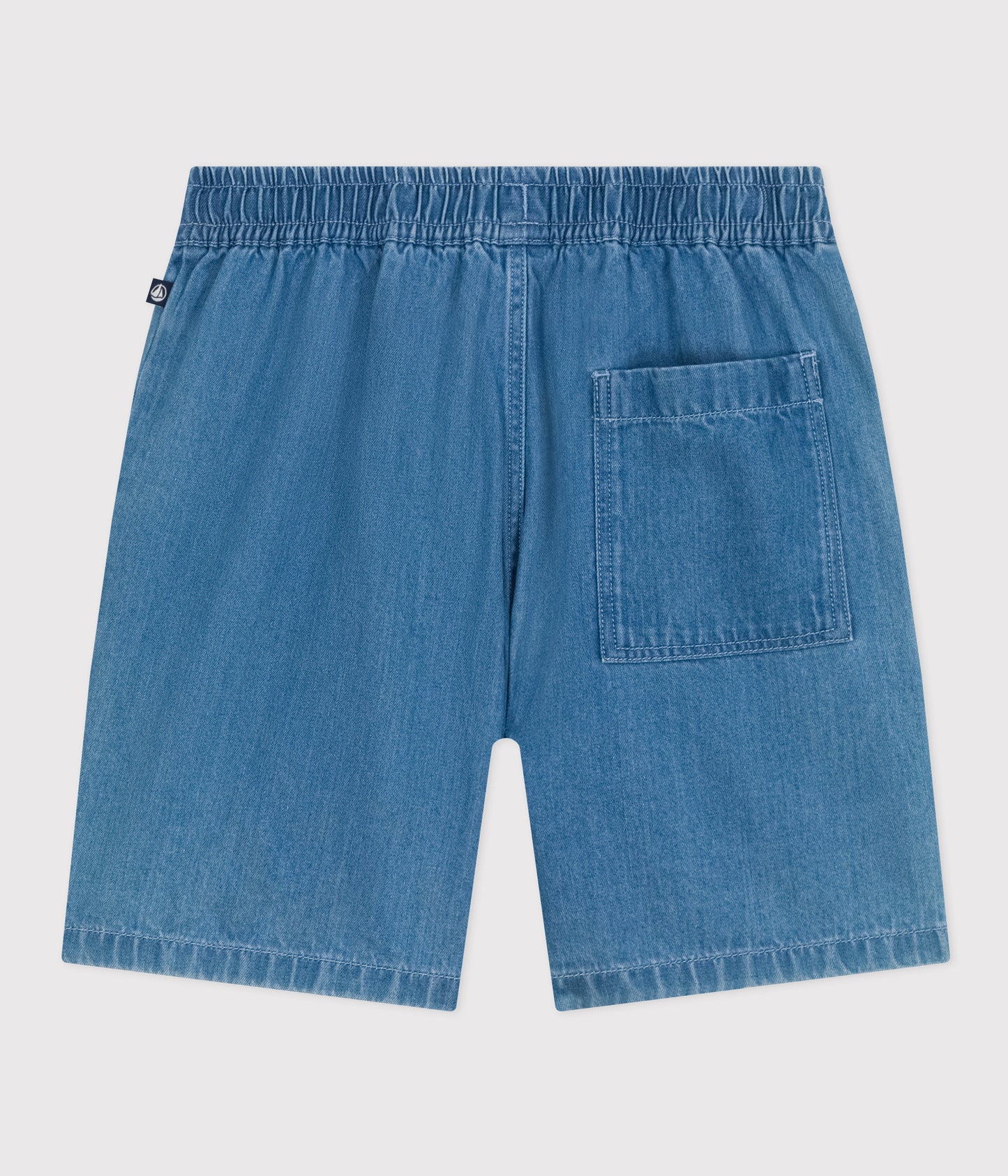 Denimshorts til drenge i lys denim