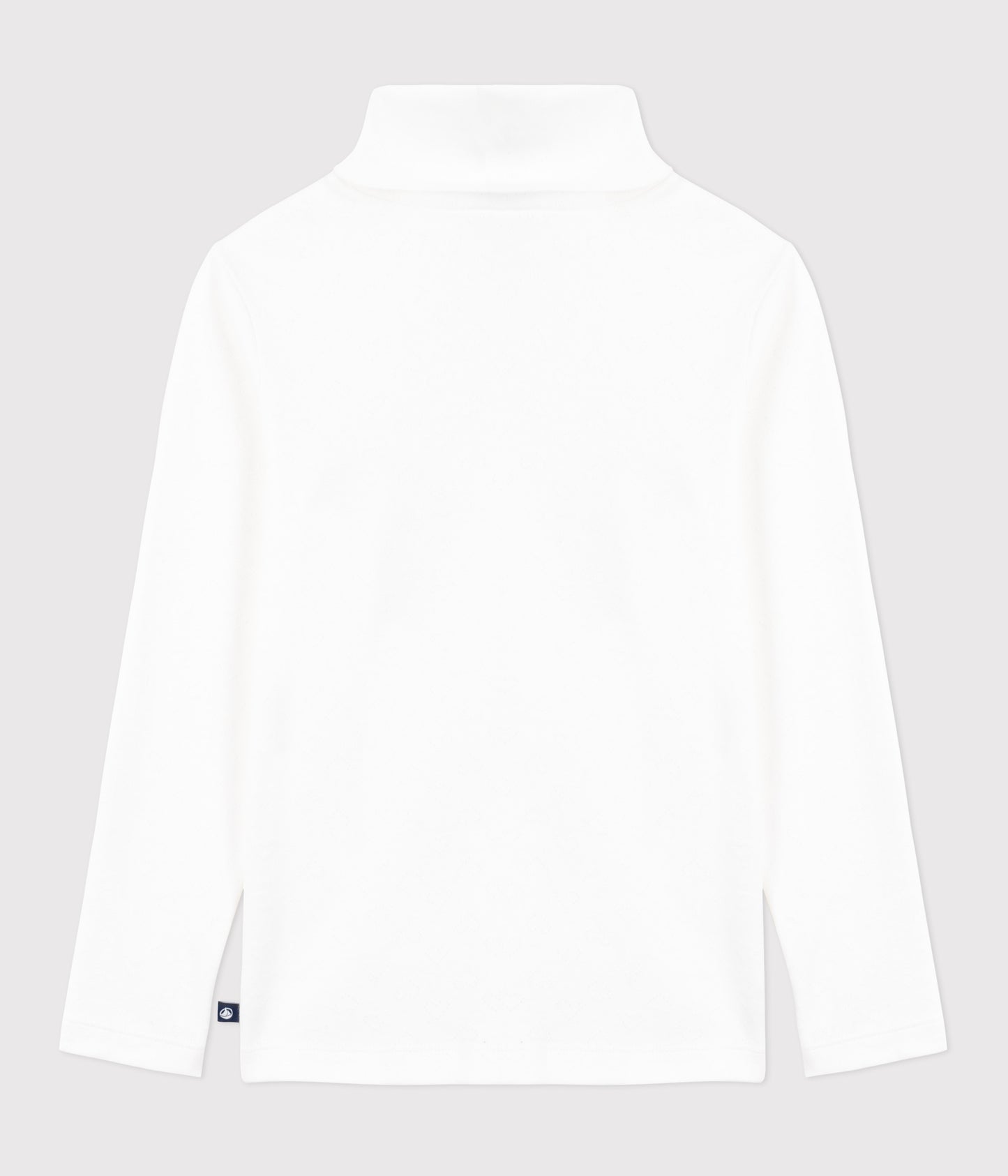 Rullekrave i hvid bomuld til kvinder