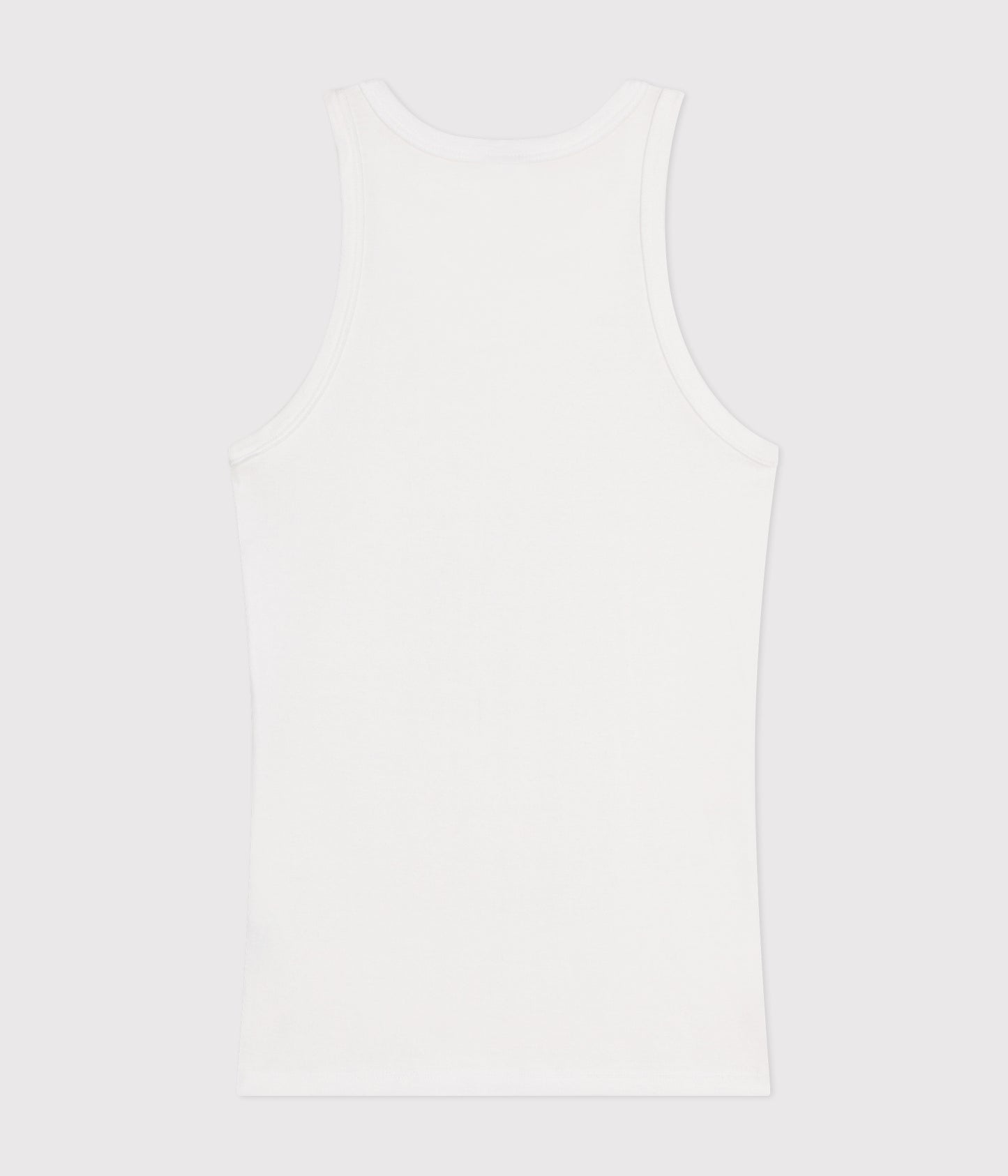 Tanktop i bomuld til kvinder - hvid