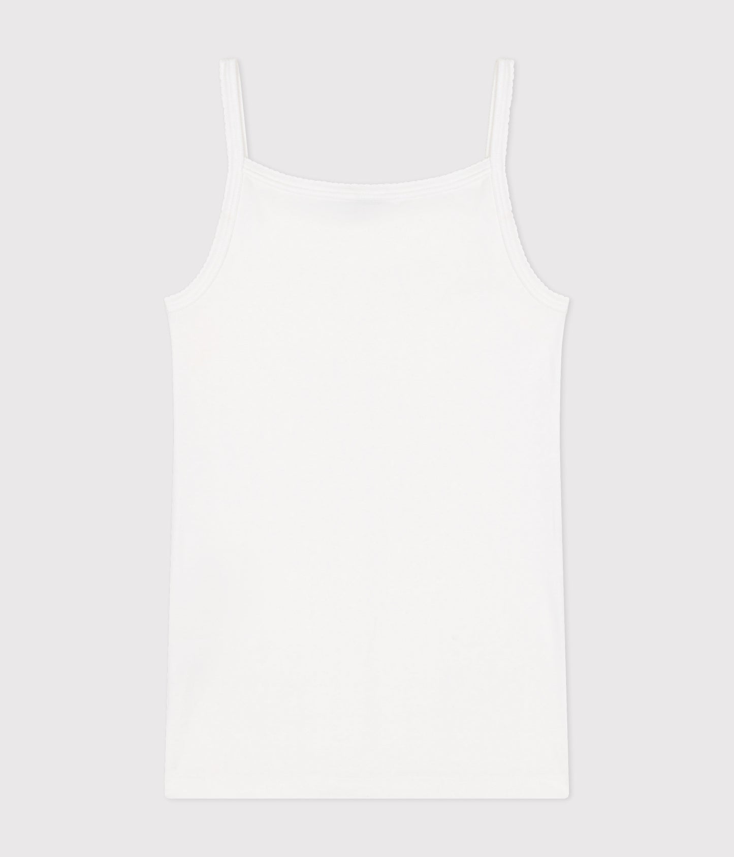 Stroptop til kvinder - hvid