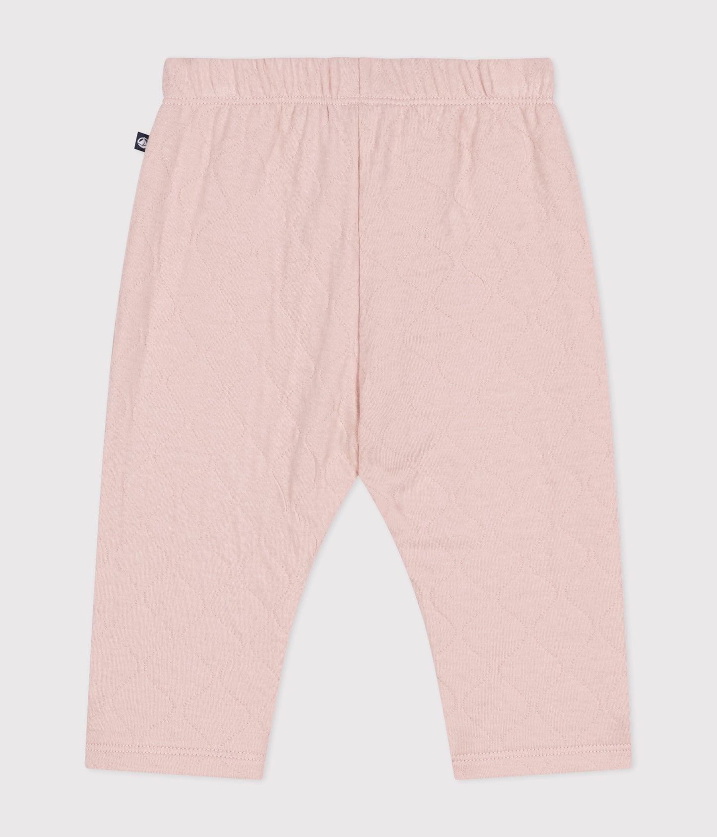 Vatterede bukser til baby - lyserød