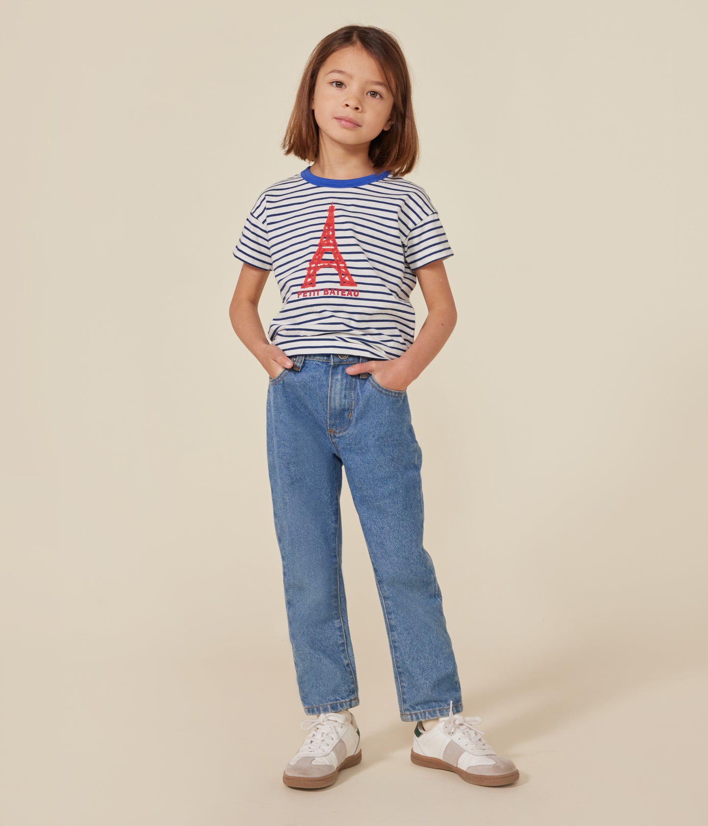 Denim jeans til børn - ultra-bleach