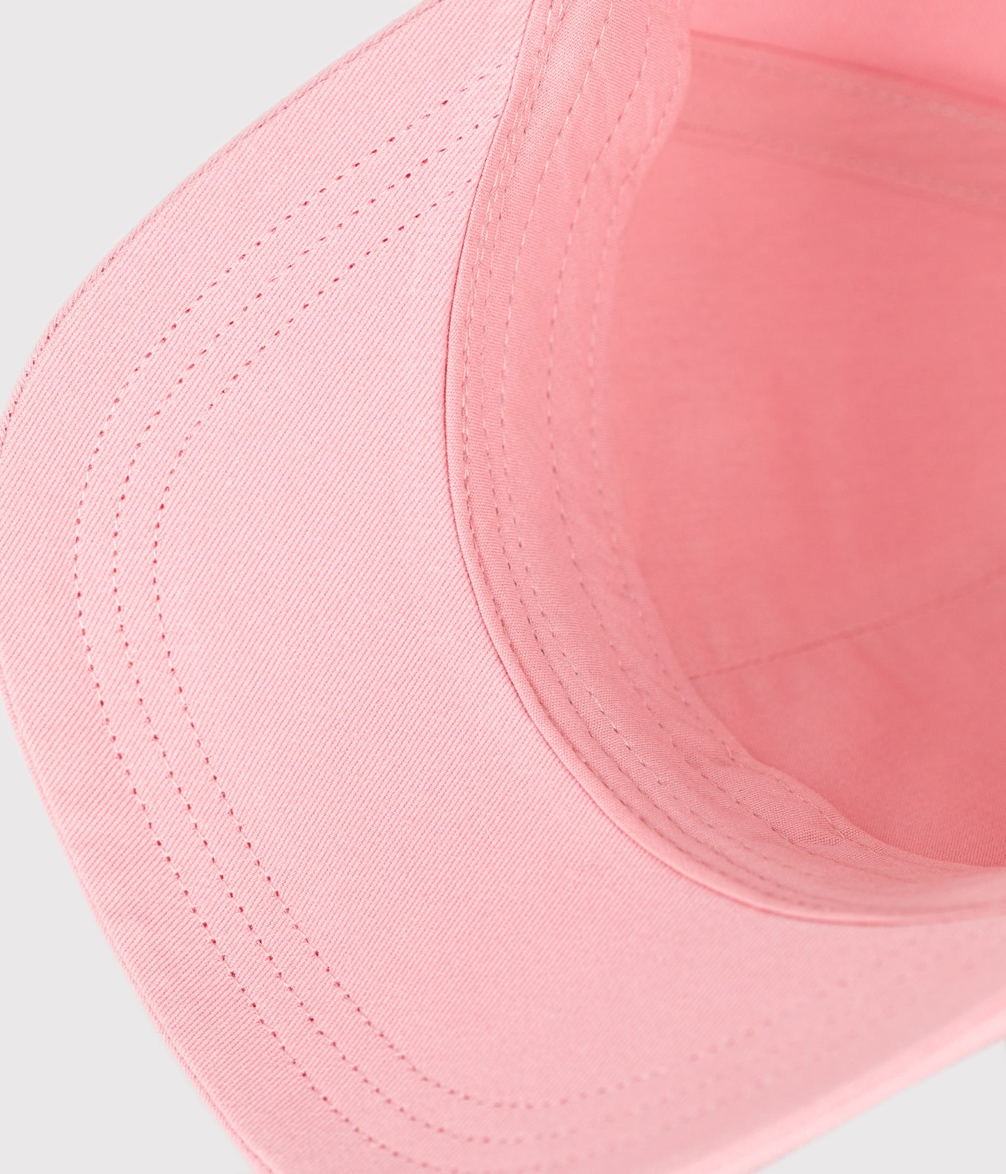 Kasket til børn i lyserød bomuld