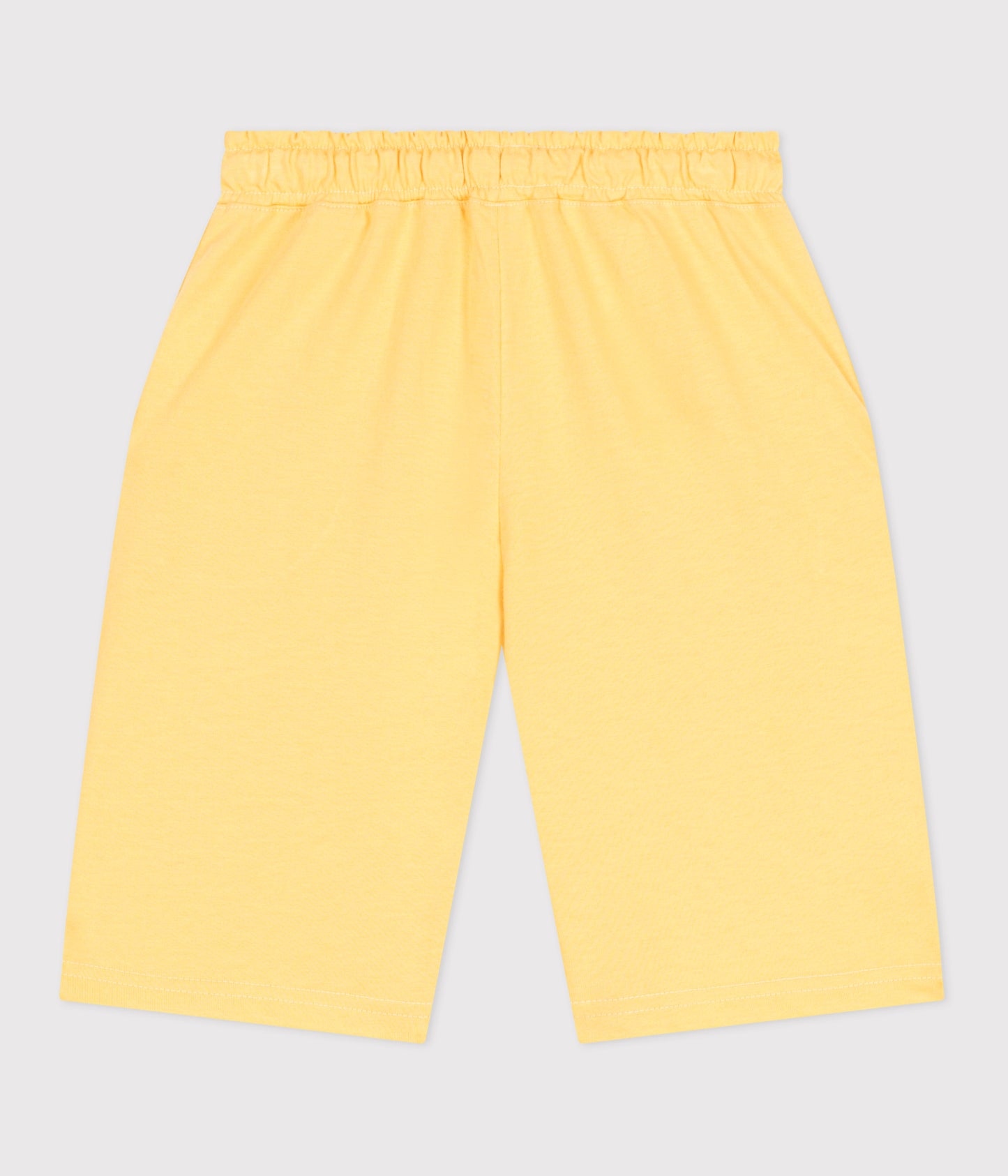 Bermudashorts i bomuld til børn - gule