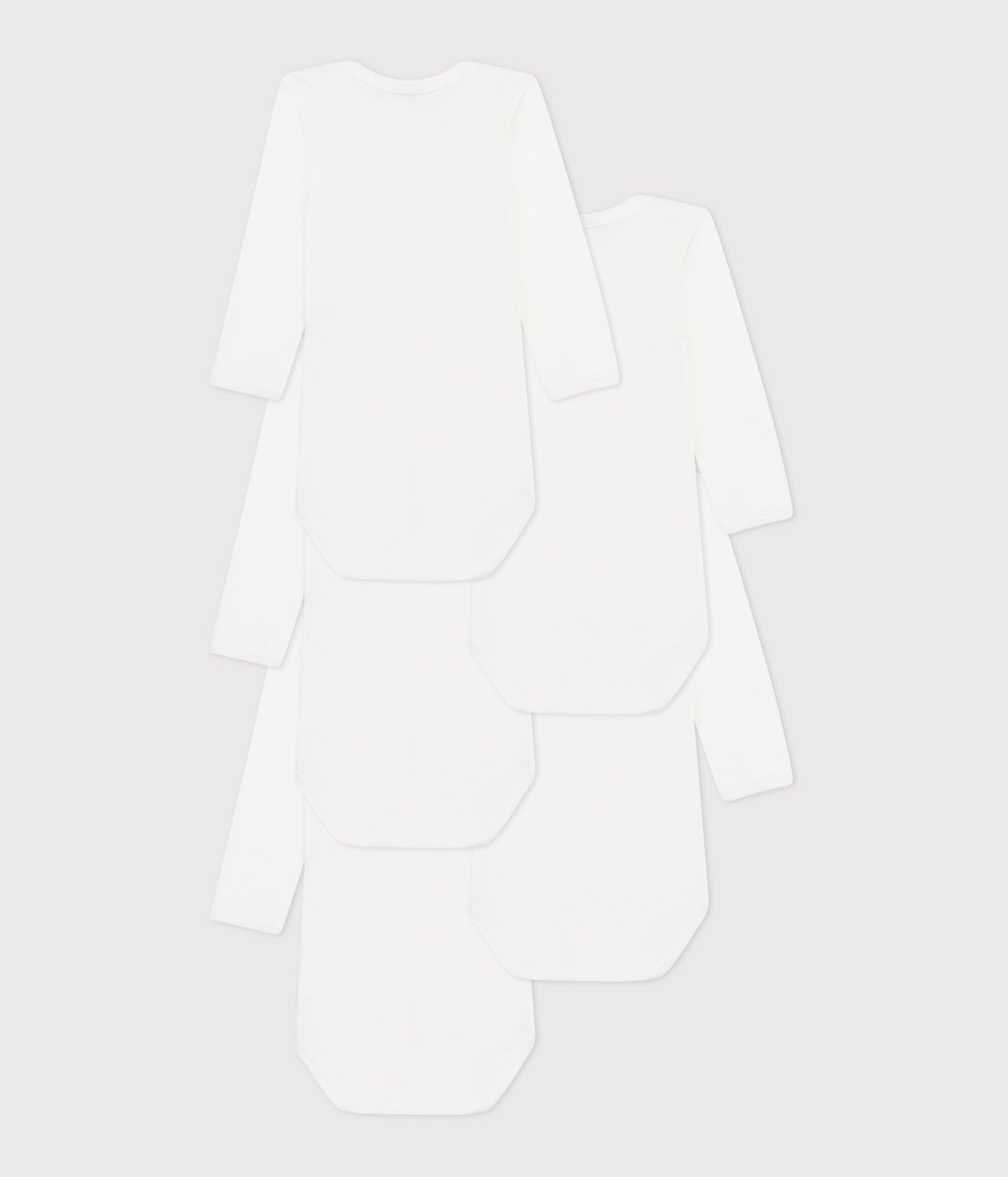 5-pak langærmede body - ugedage