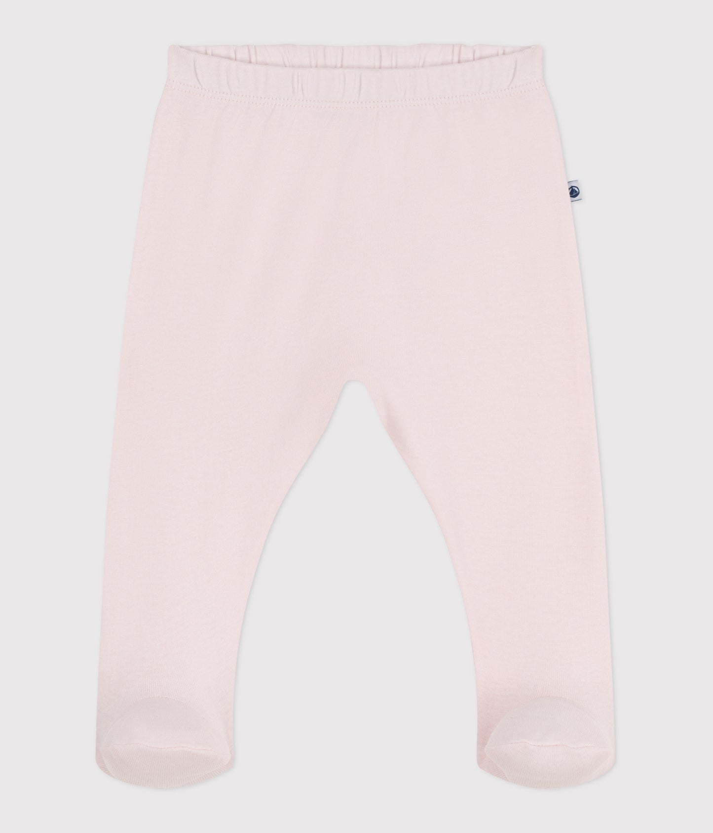 Bukser med fødder til baby - Lyserød/Fleur