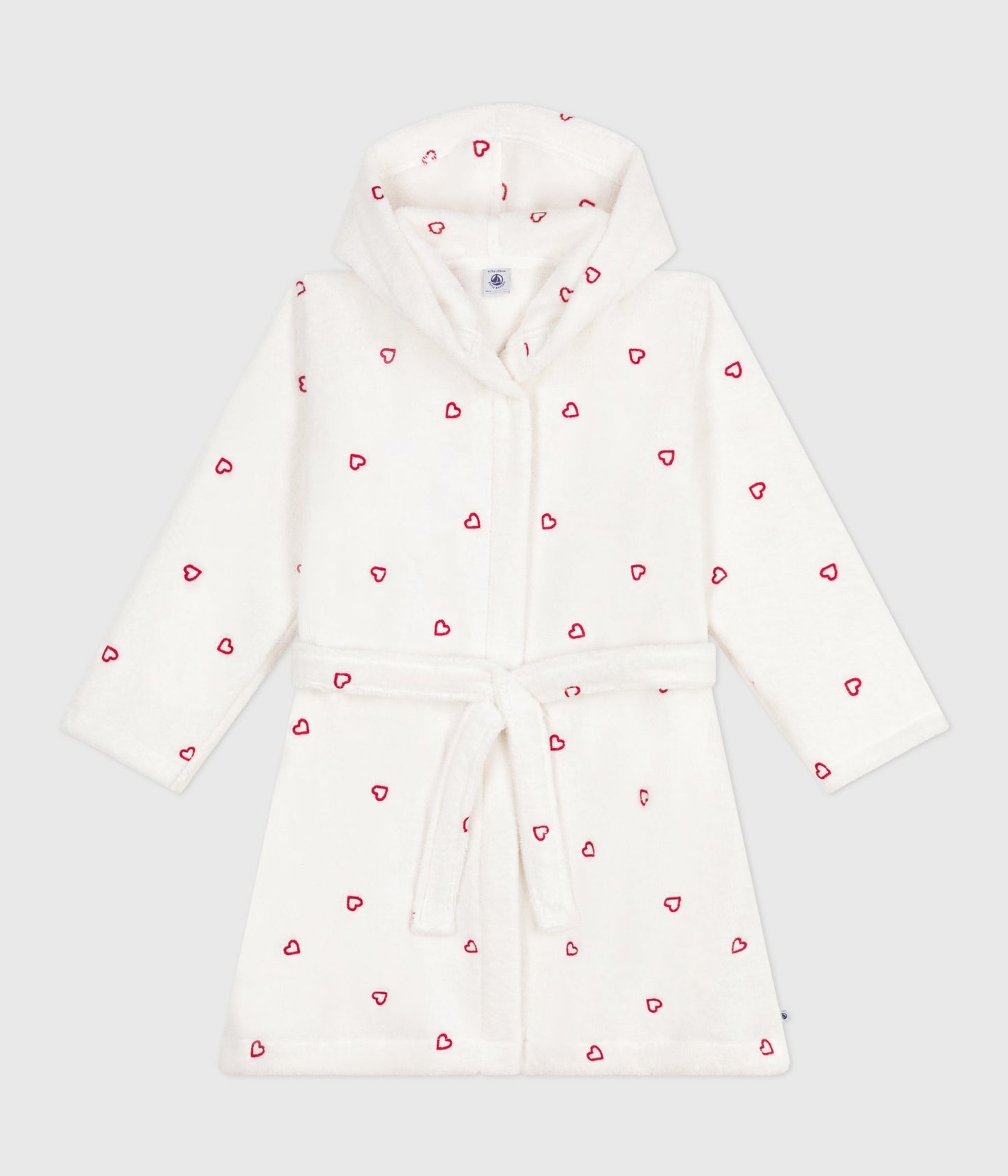 Badekåbe med hjertetryk til børn