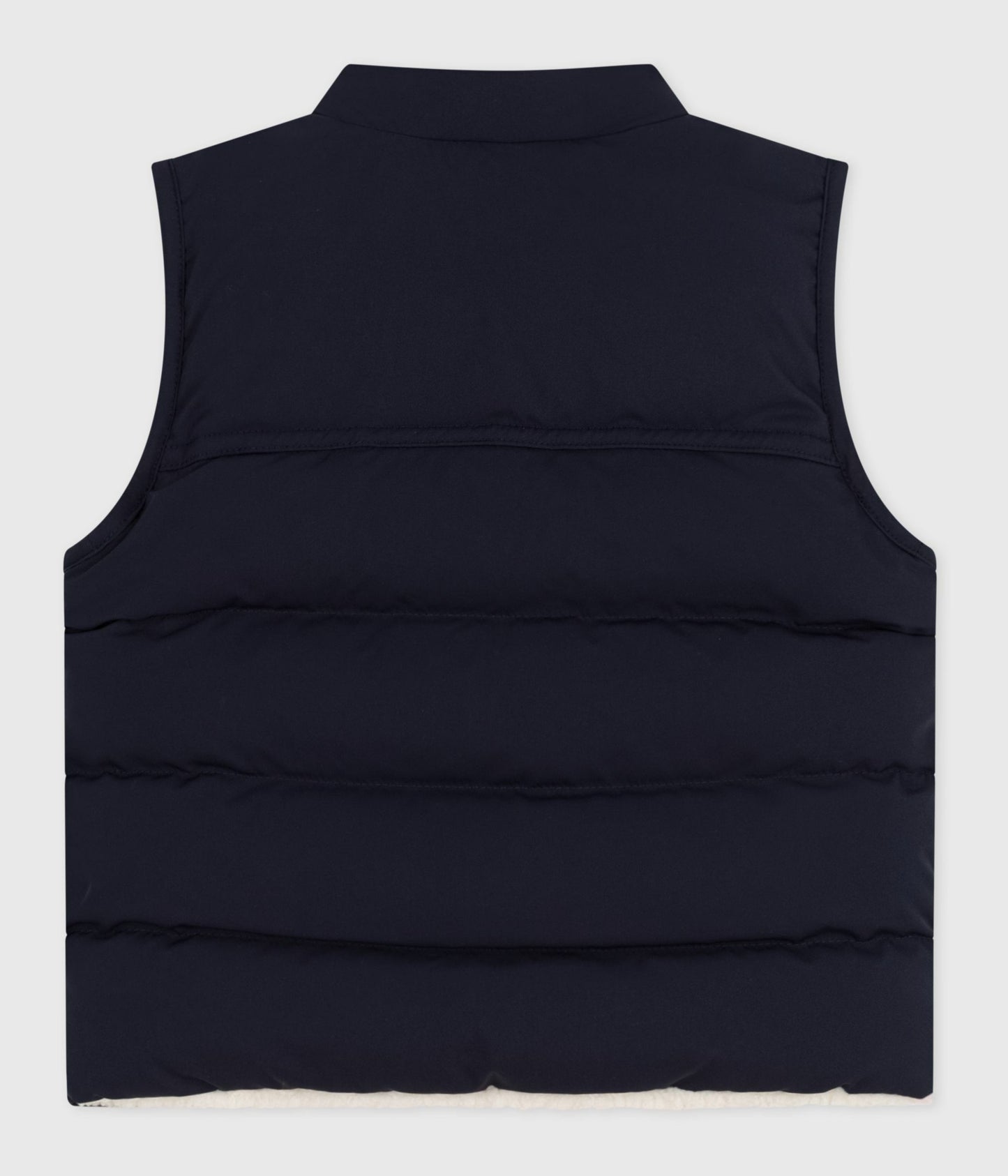 Dunvest til baby i mørkeblå