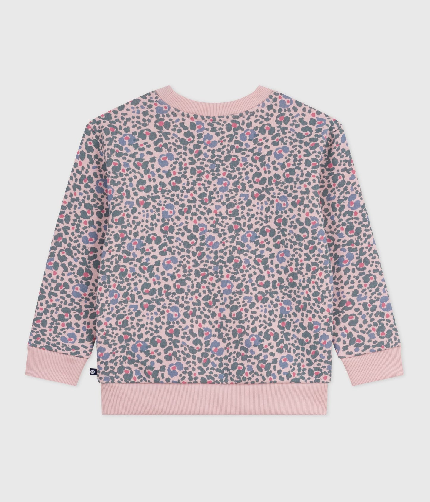 Blomstret sweatshirt til piger