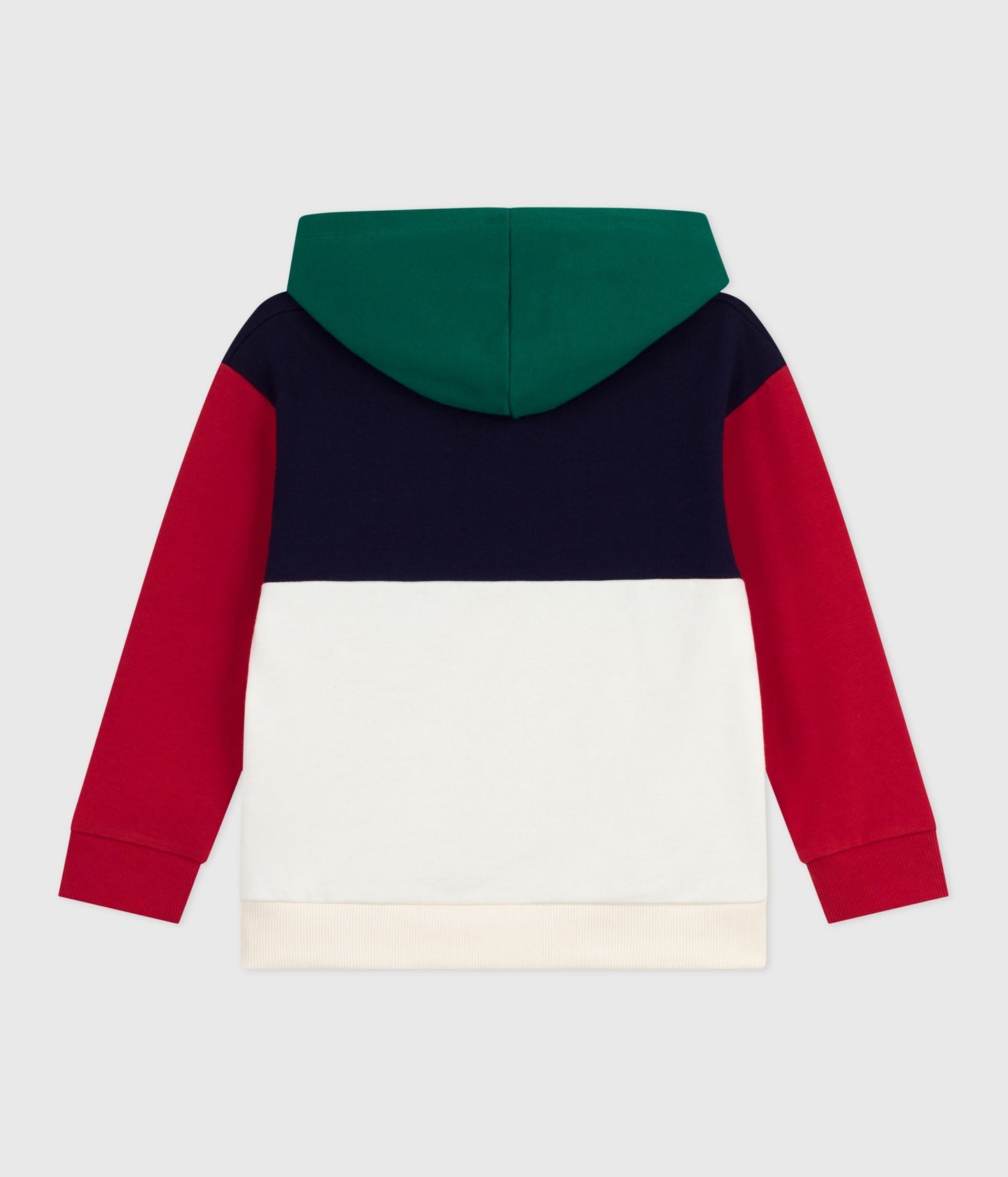 Colorblock sweatshirt til børn