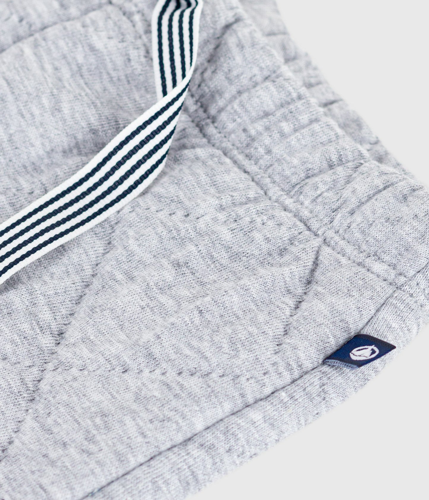 Vatterede bukser til baby - grå