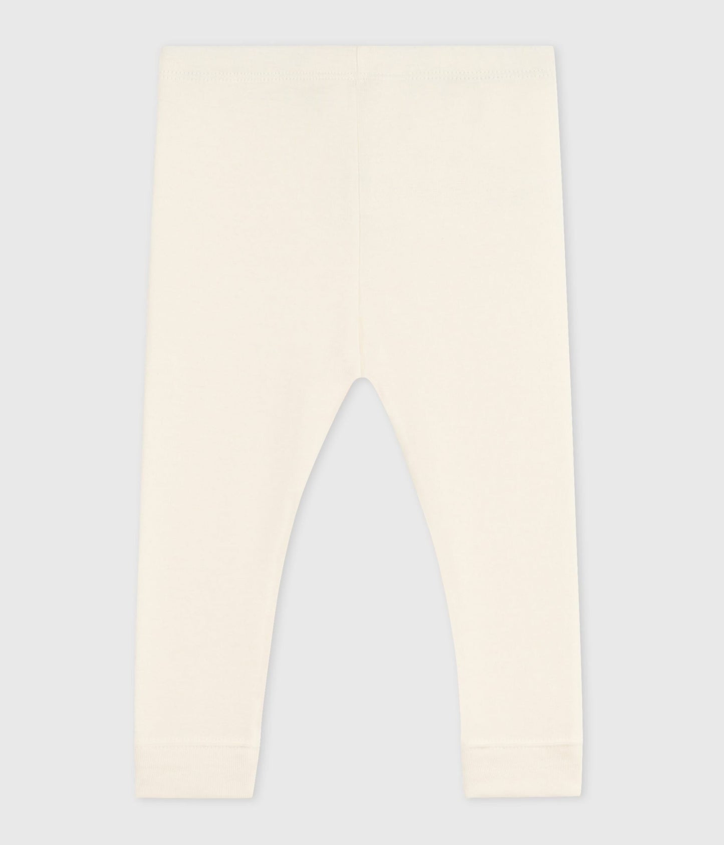 Leggings til baby i bomuld - creme