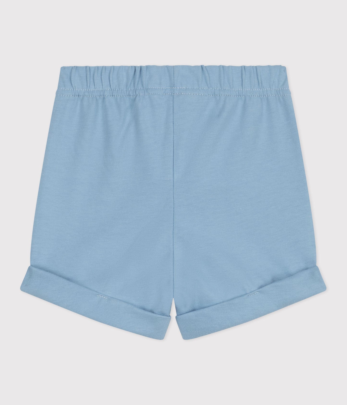 Bomuldsshorts til baby - Blå/Flo blå