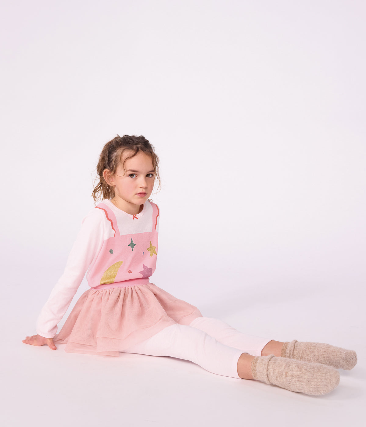 Ballerina-pyjamas til piger