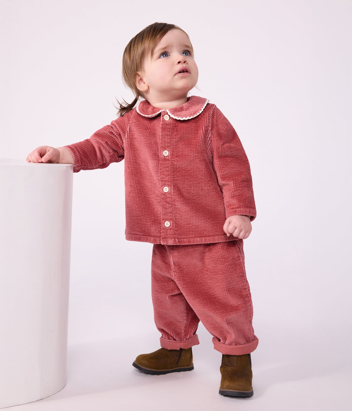 Fløjlsbukser til baby - Laly