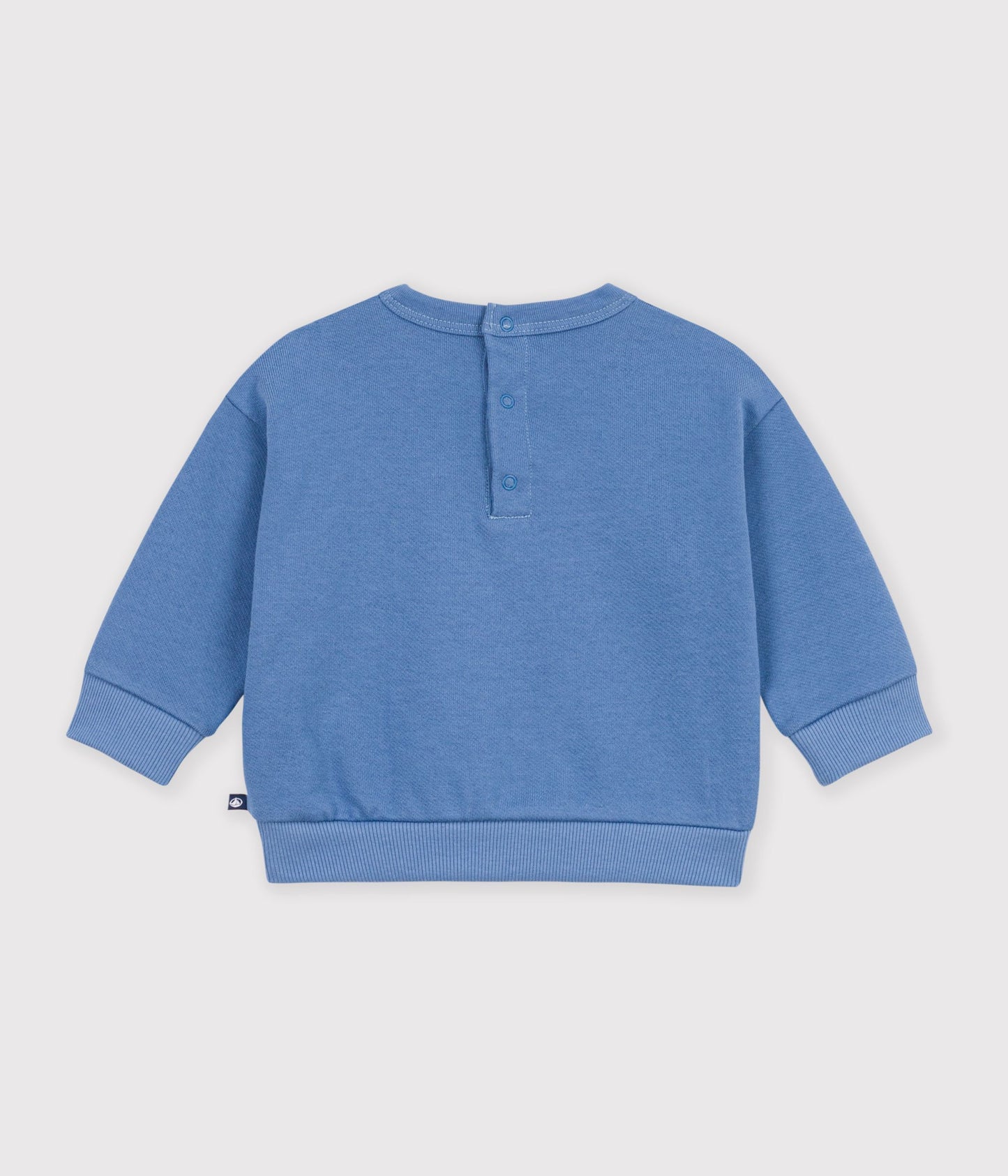 Sweatshirt med rødt logo - RIVIERA blå