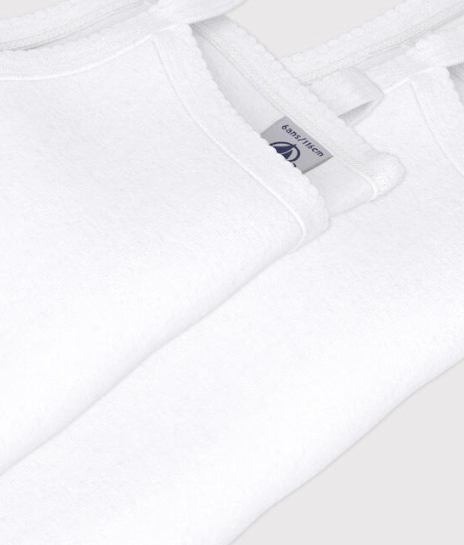 2-pak undertrøjer med fine stropper til piger - hvide