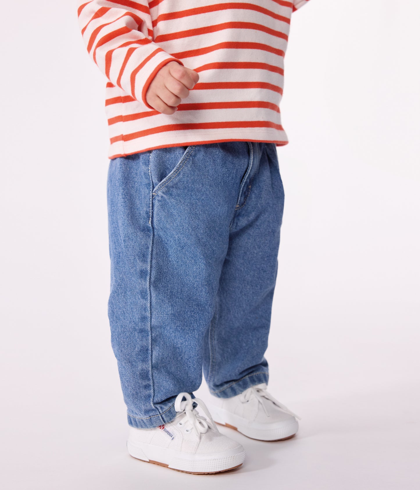 Denim jeans til baby - ultra-bleach