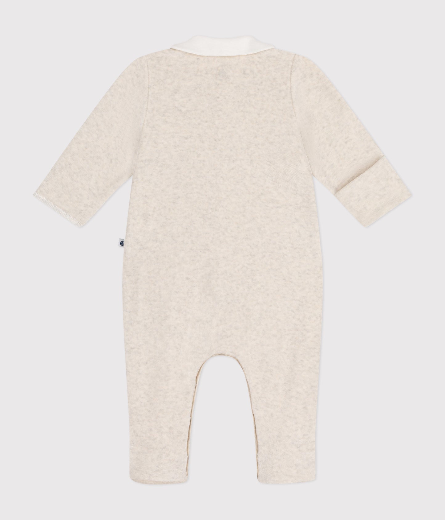 Pyjamas i beige velour