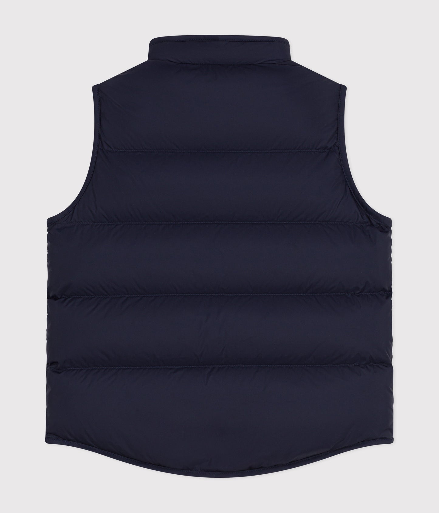 Vatteret vest med quiltet design til børn - blå