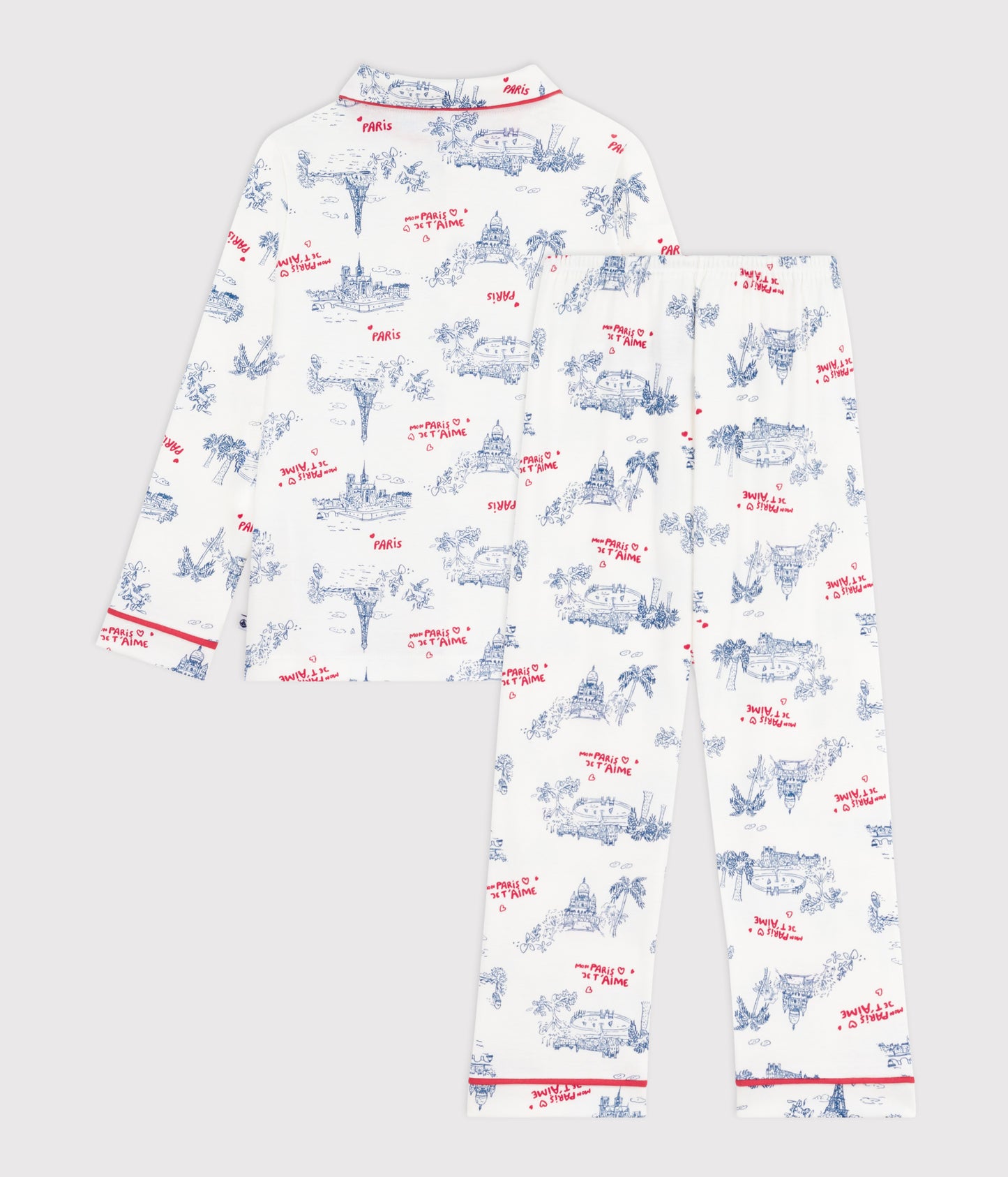 Pyjamas til børn "Mon Paris Je T'aime"