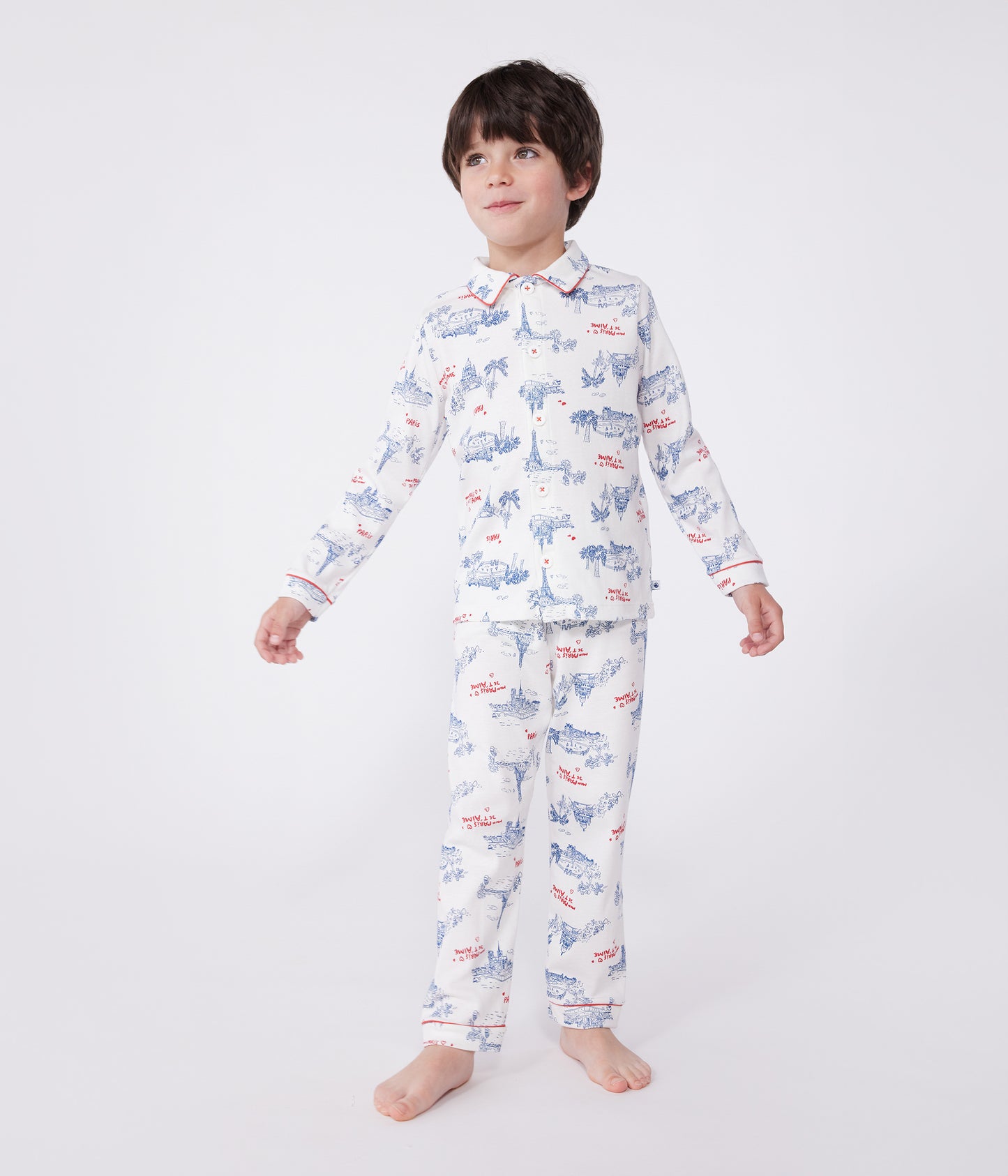 Pyjamas til børn "Mon Paris Je T'aime"