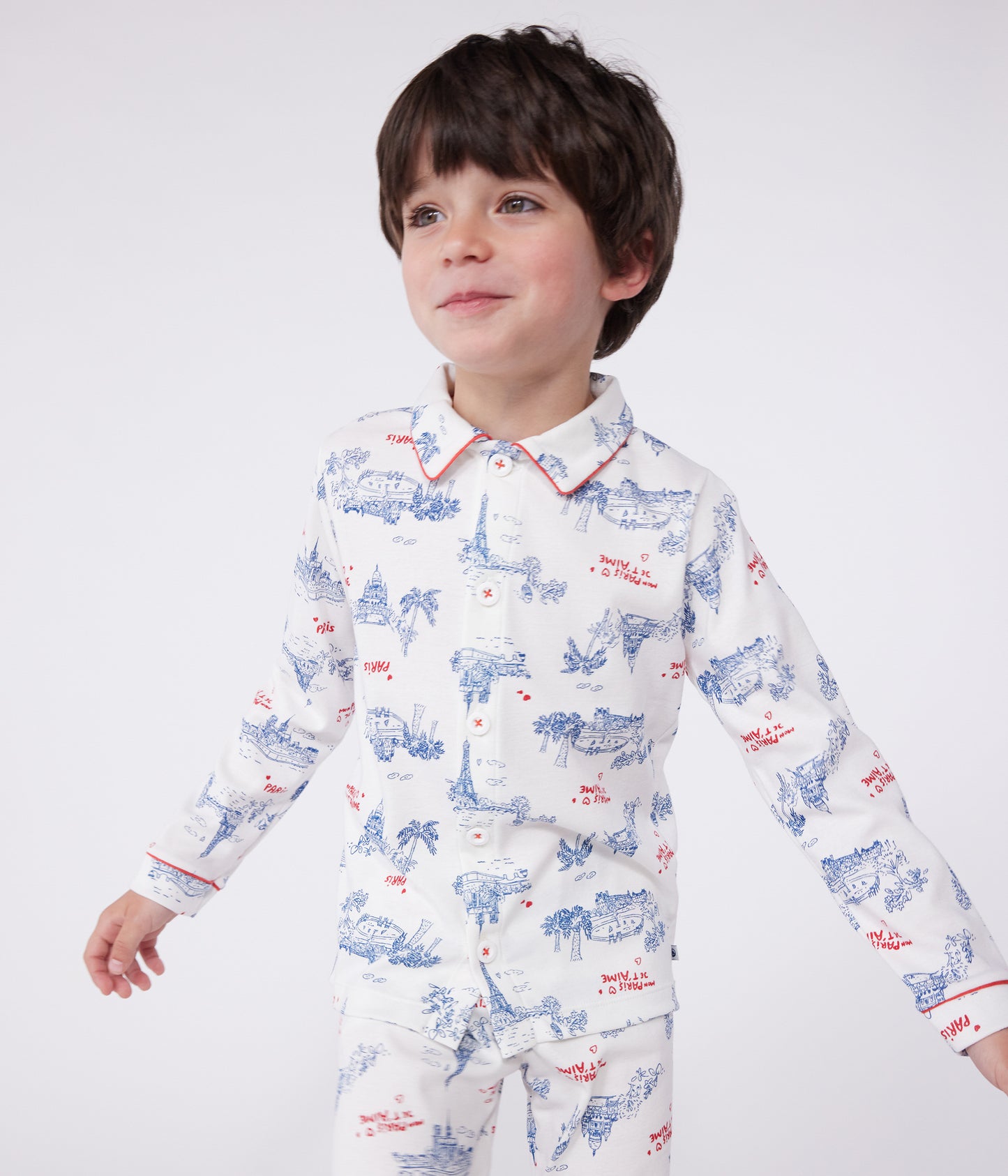 Pyjamas til børn "Mon Paris Je T'aime"