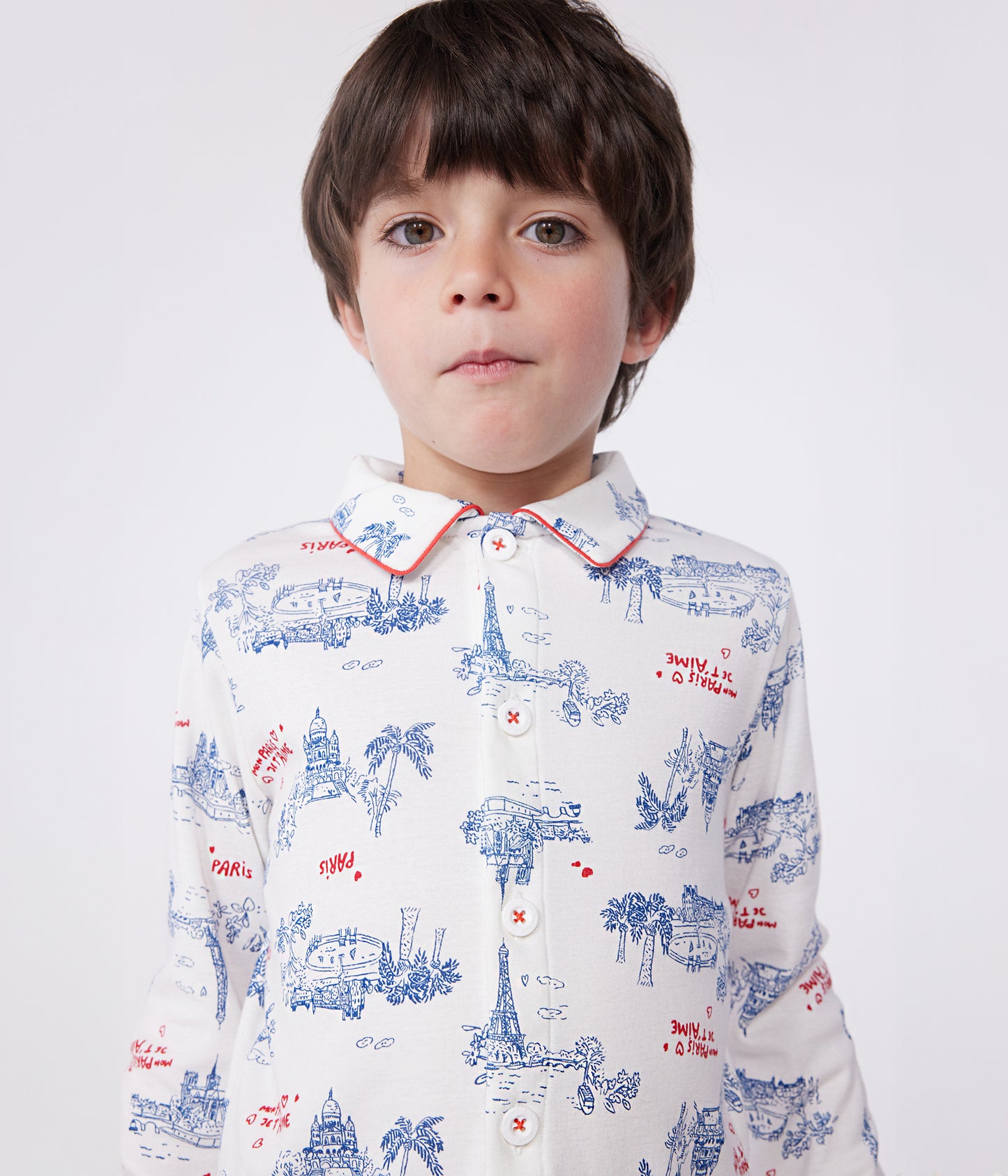 Pyjamas til børn "Mon Paris Je T'aime"