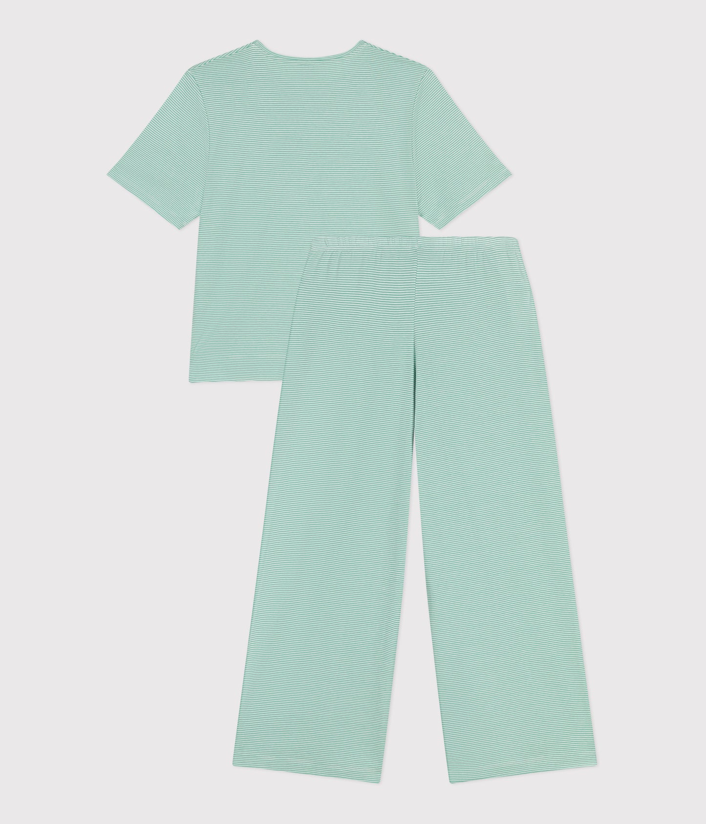 Pyjamas til kvinder - grønne striber