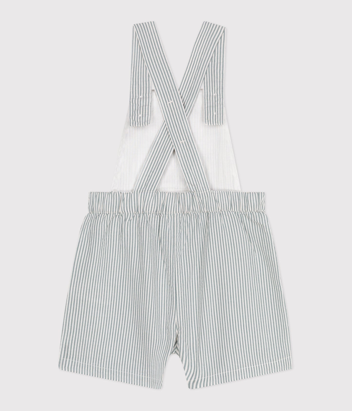 Overalls til baby med korte ben - striber