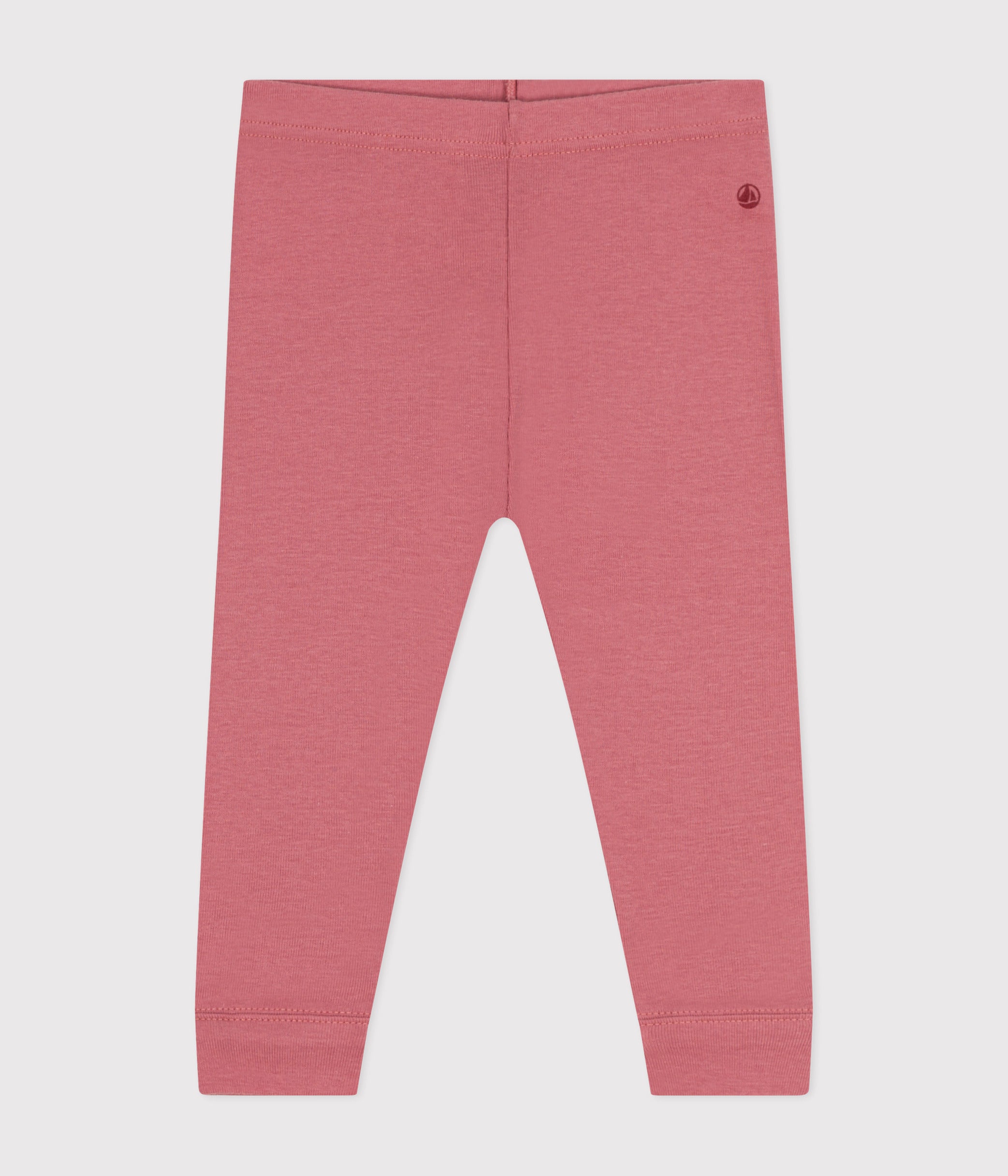 Leggings til baby i bomuld - pink