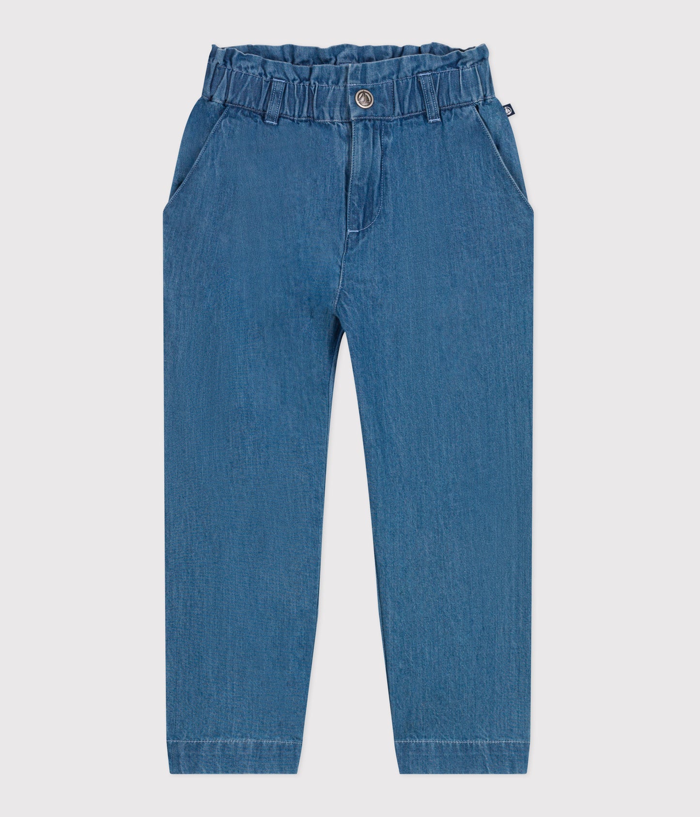Bukser i let denim til piger