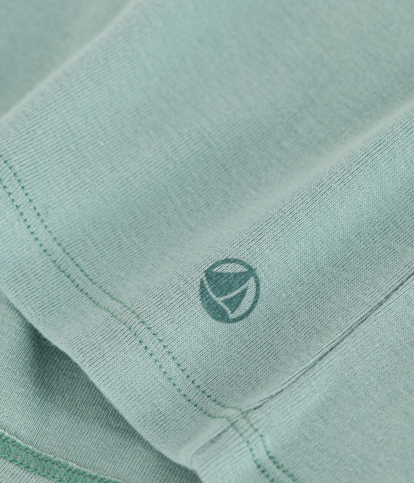 T-shirt i bomuld til piger - grøn