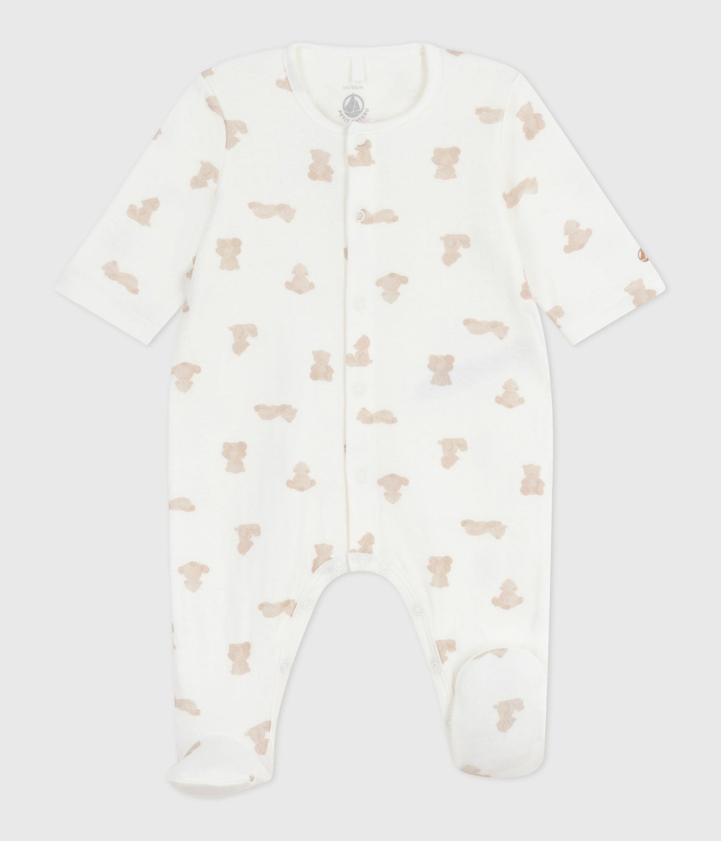 Pyjamas til baby med bamser