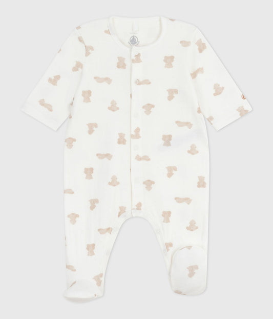 Pyjamas til baby med bamser
