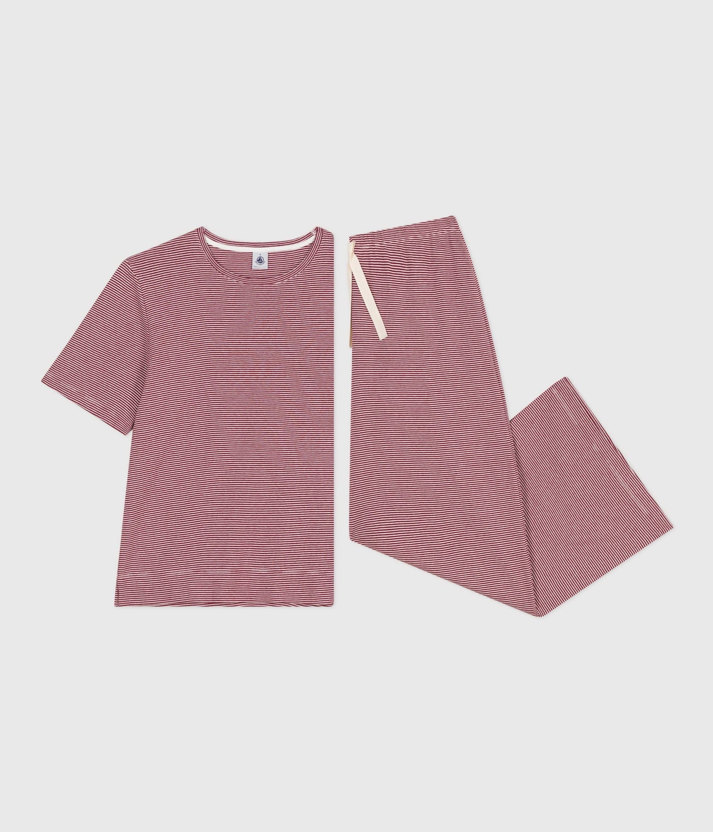 Pyjamas til kvinder - røde striber