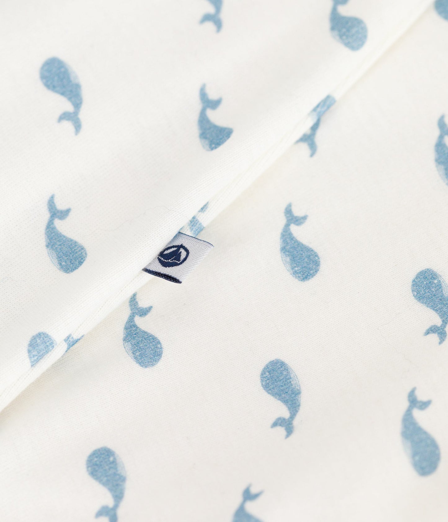 Pyjamas uden fødder til baby med små hvaler