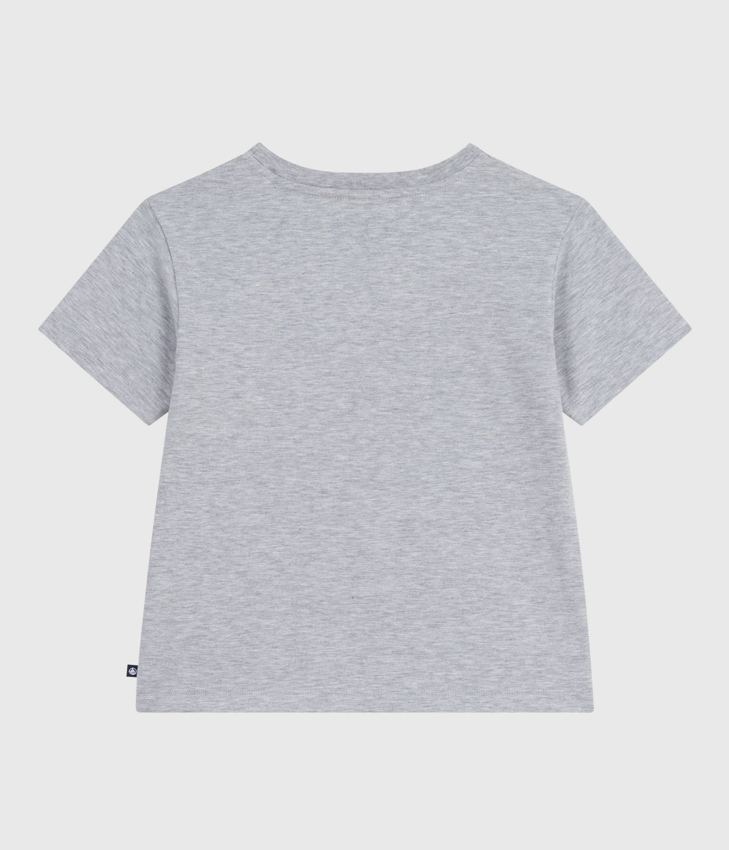 T-shirt i bomuld til børn med multifarvet logo tryk