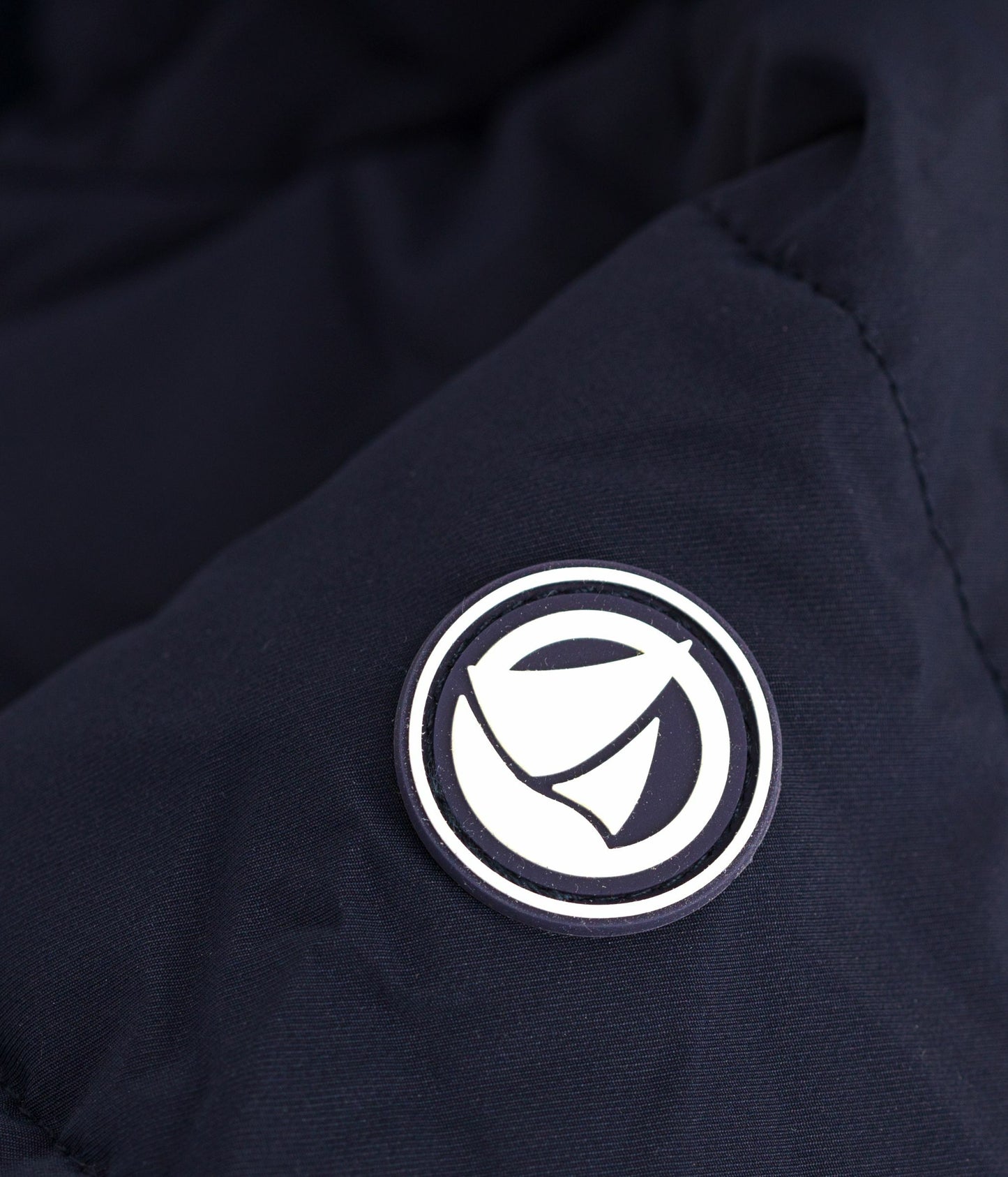 Dunjakke i mørkeblå til baby