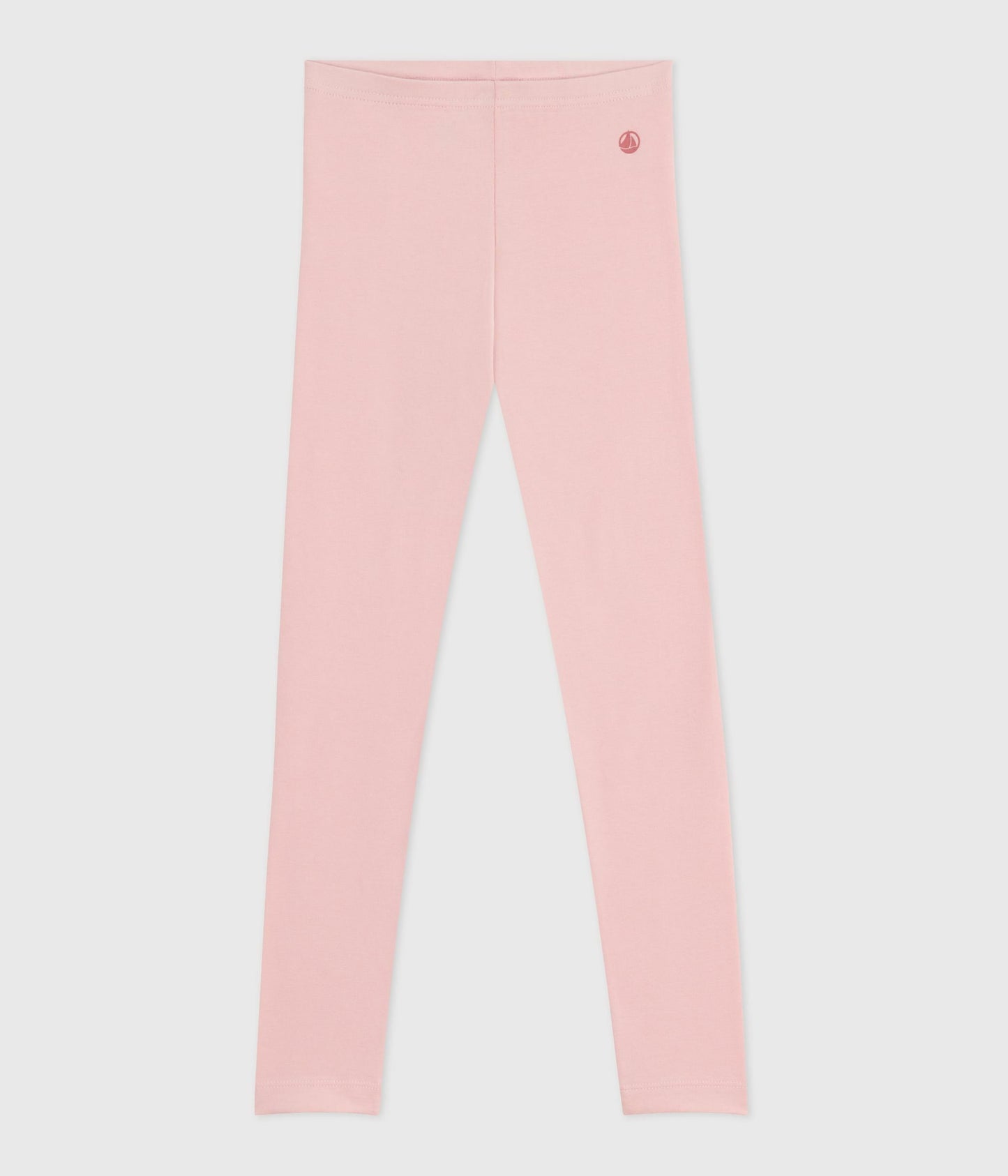 Leggings til piger i lyserød bomuld