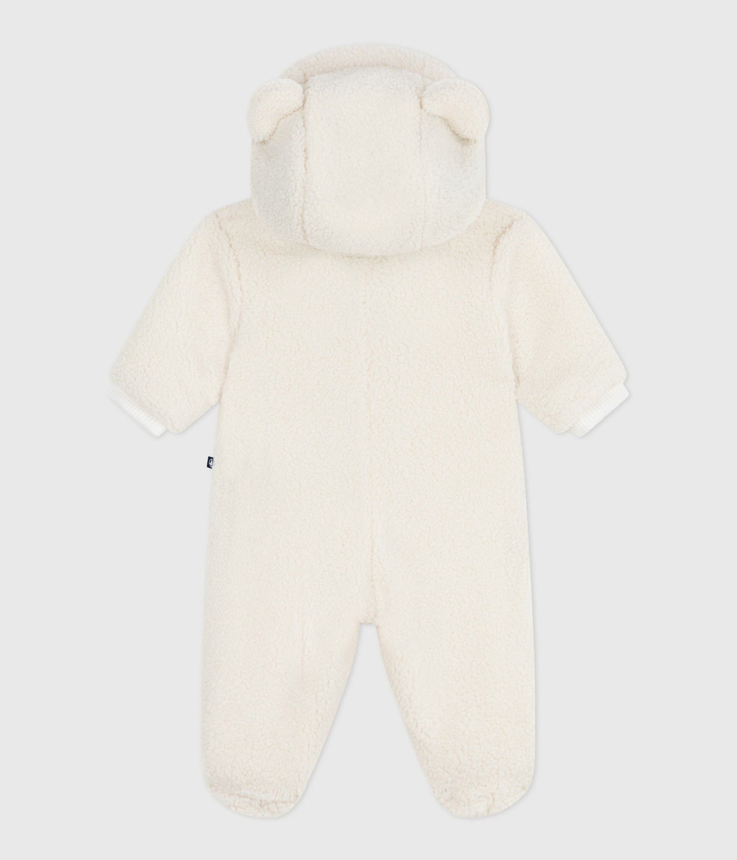 Køredragt til baby i teddyfleece