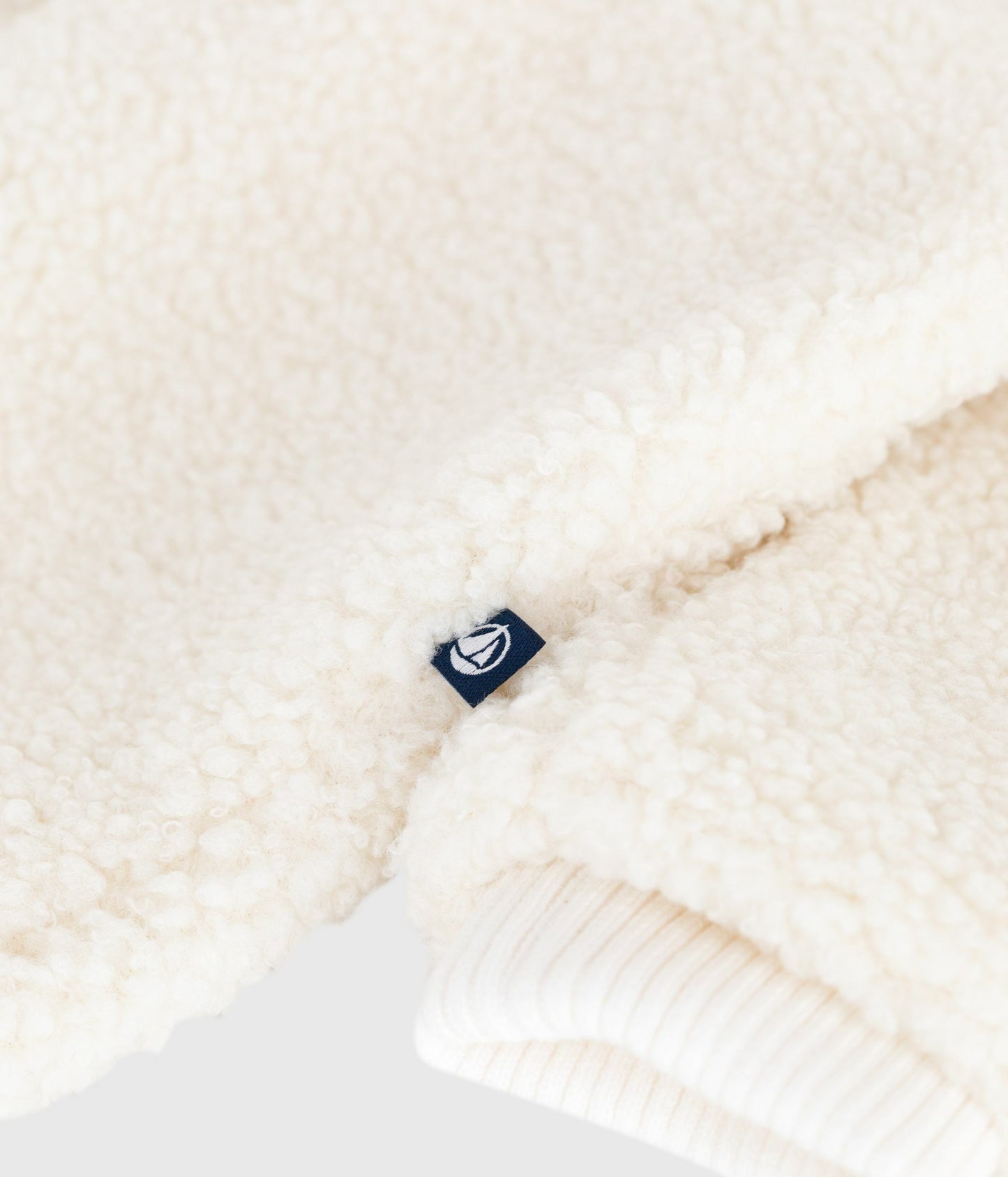 Køredragt til baby i teddyfleece