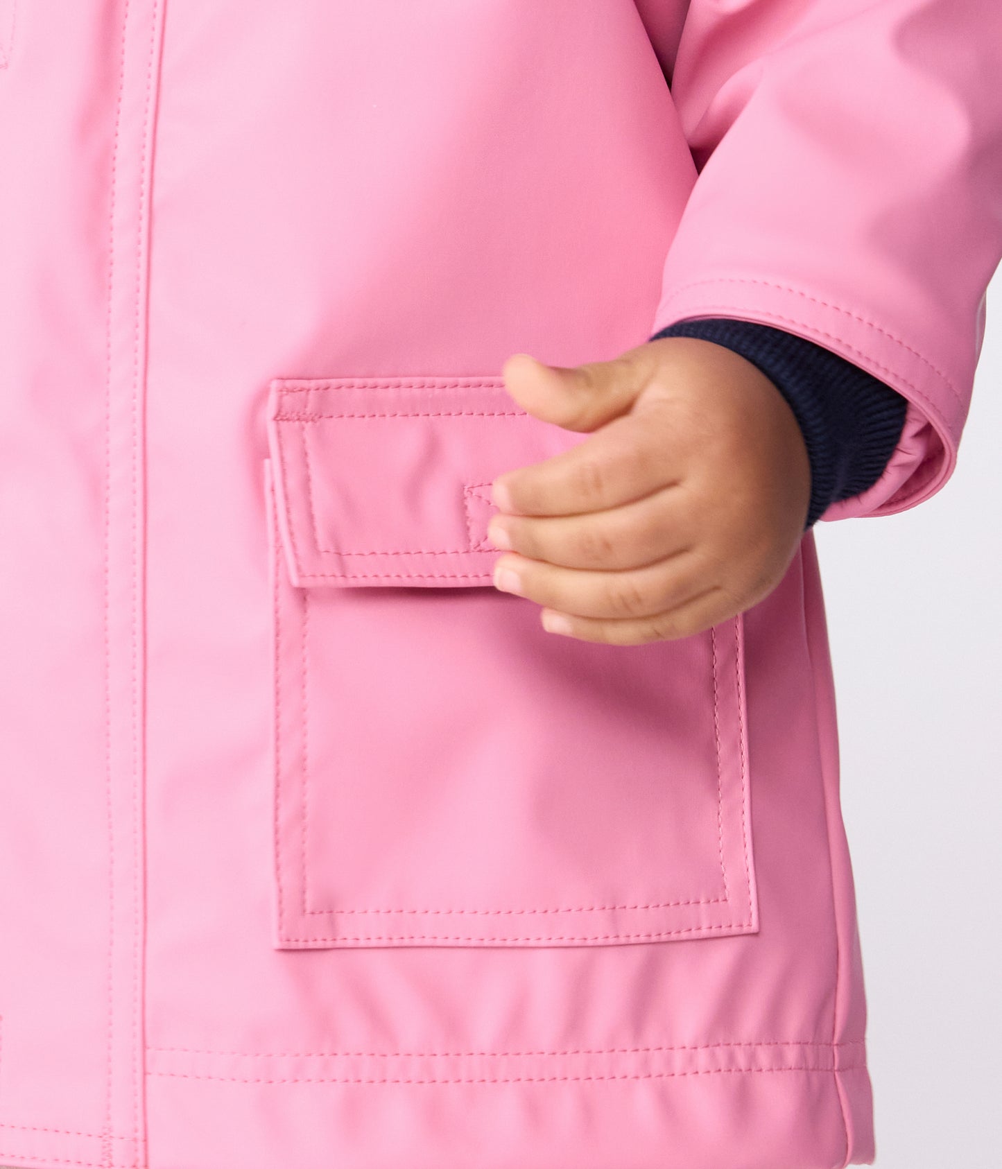 Regnjakke baby - pink