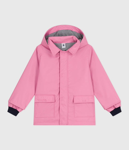 Regnjakke børn - pink