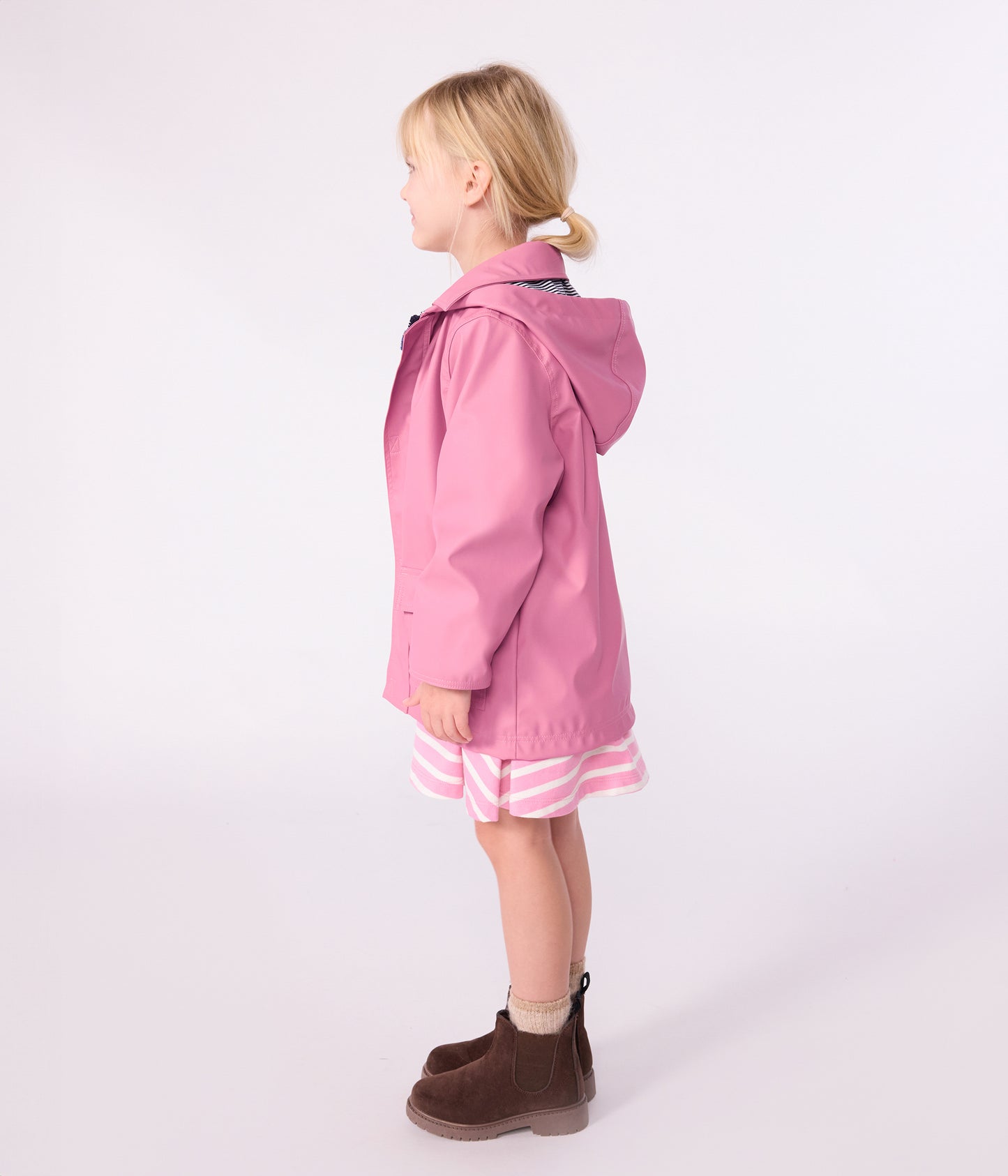 Regnjakke børn - pink