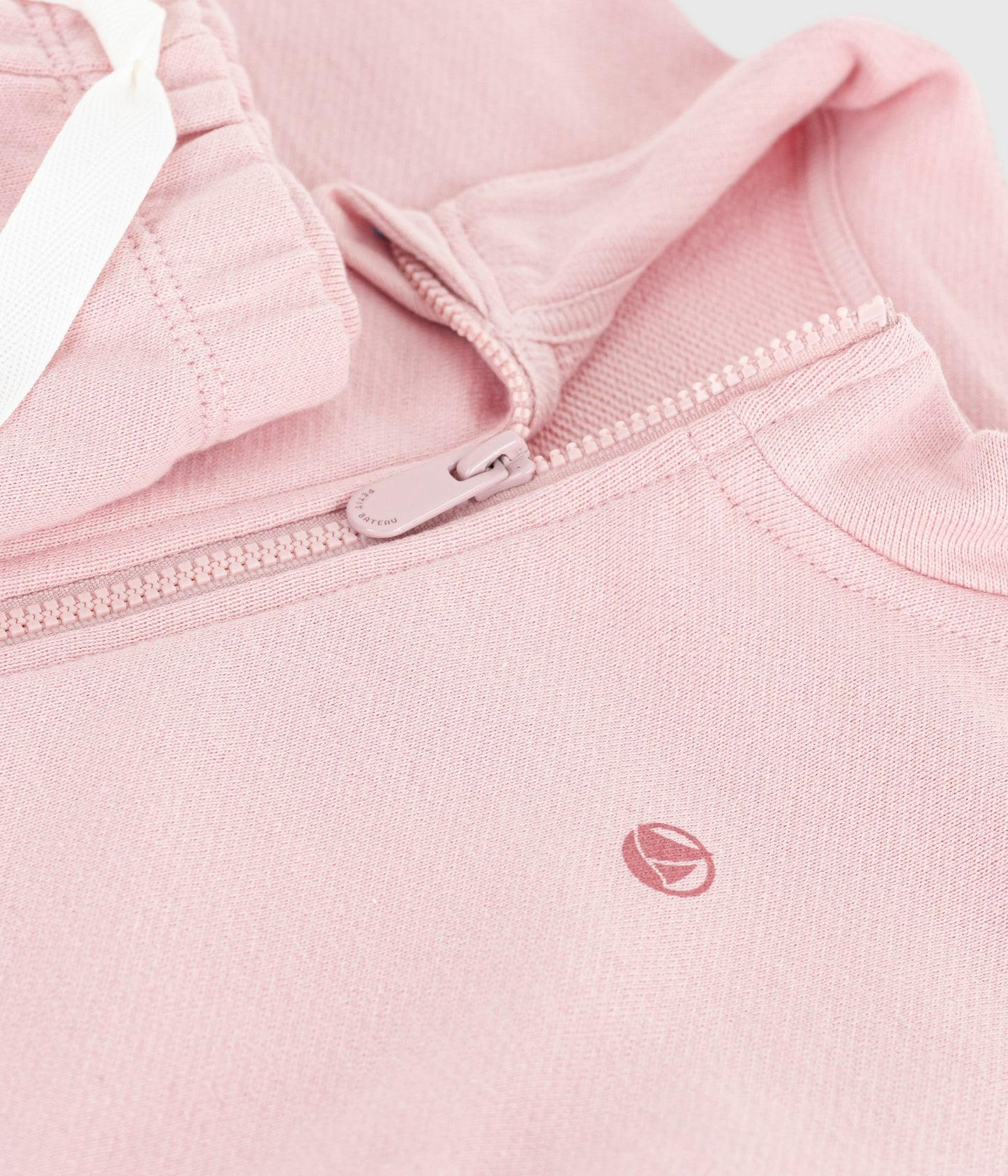 Sweatshirt sæt til baby i lyserød bomuld