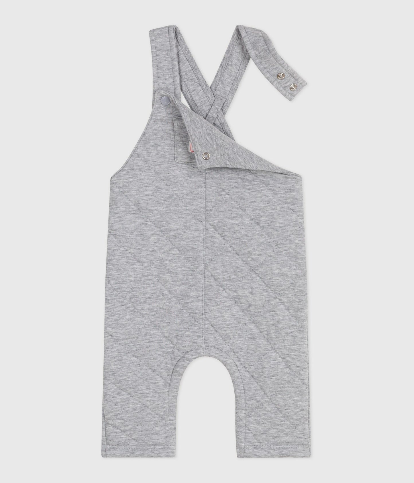 Vatterede overalls til baby - grå