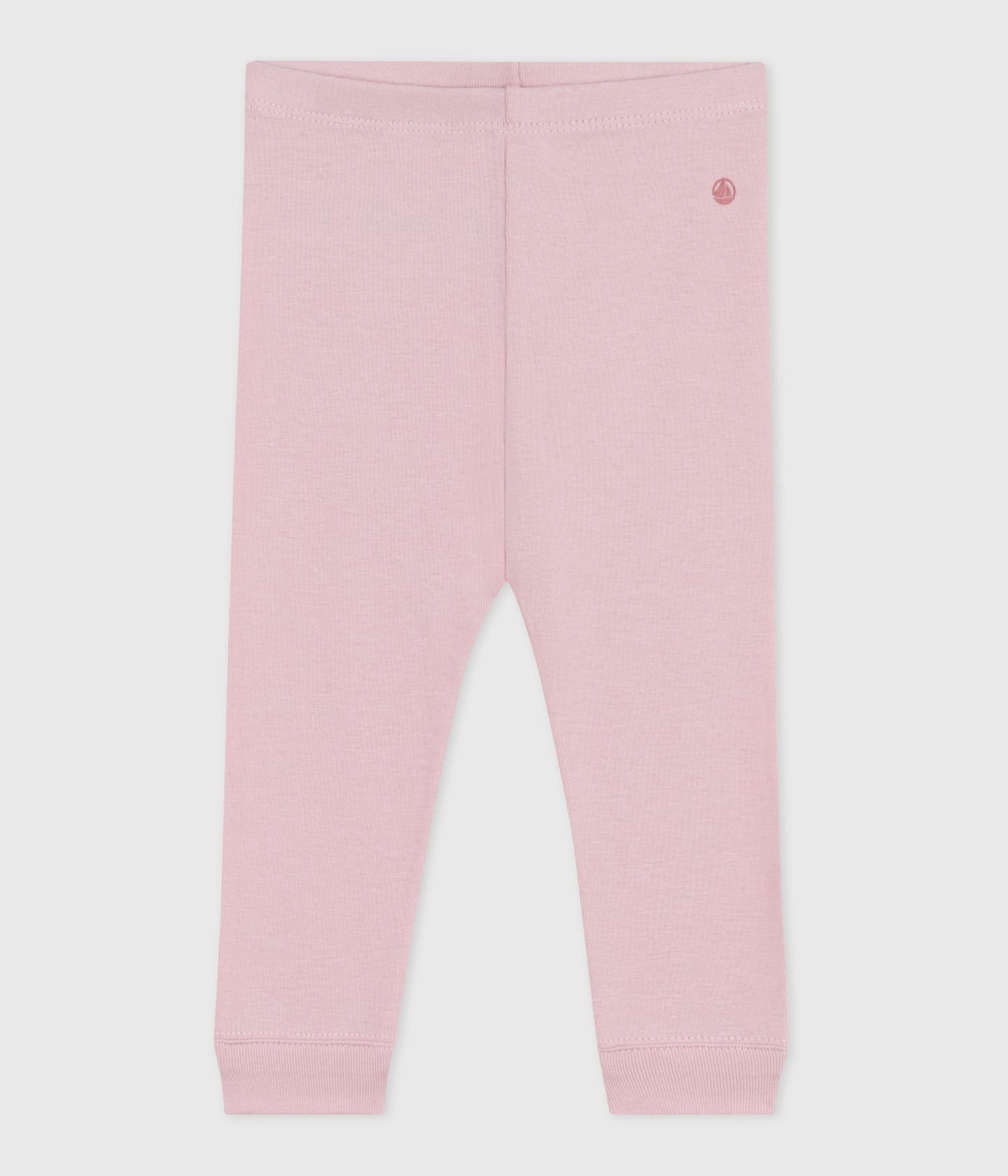 Leggings til baby i bomuld - lyserød