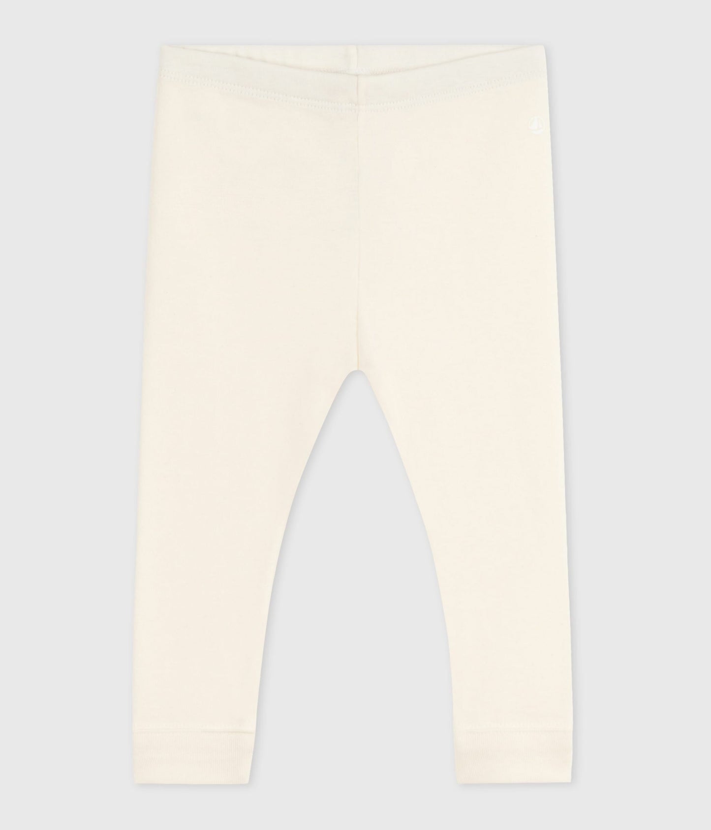 Leggings til baby i bomuld - creme